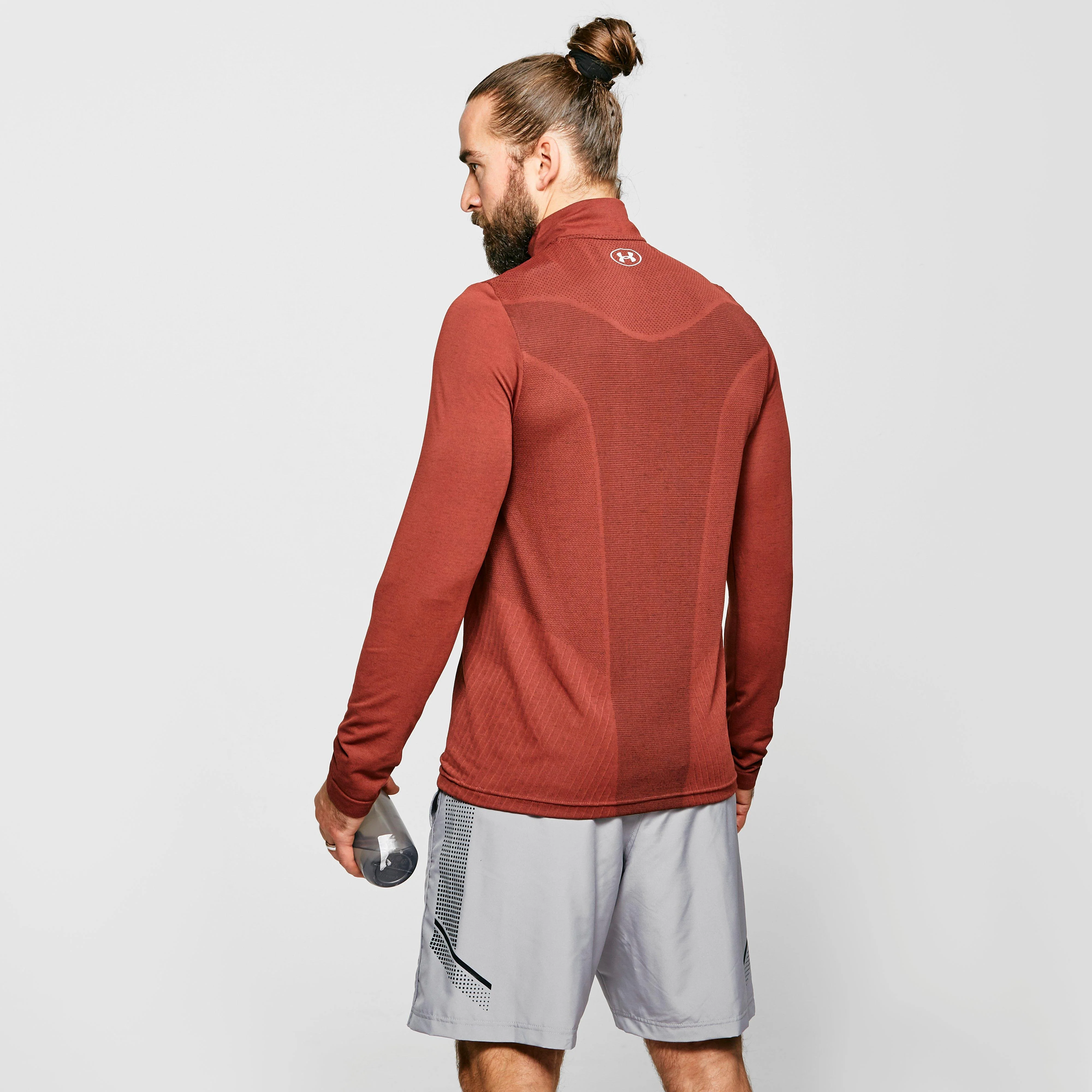 Men's Seamless Half Zip Top - Image 2