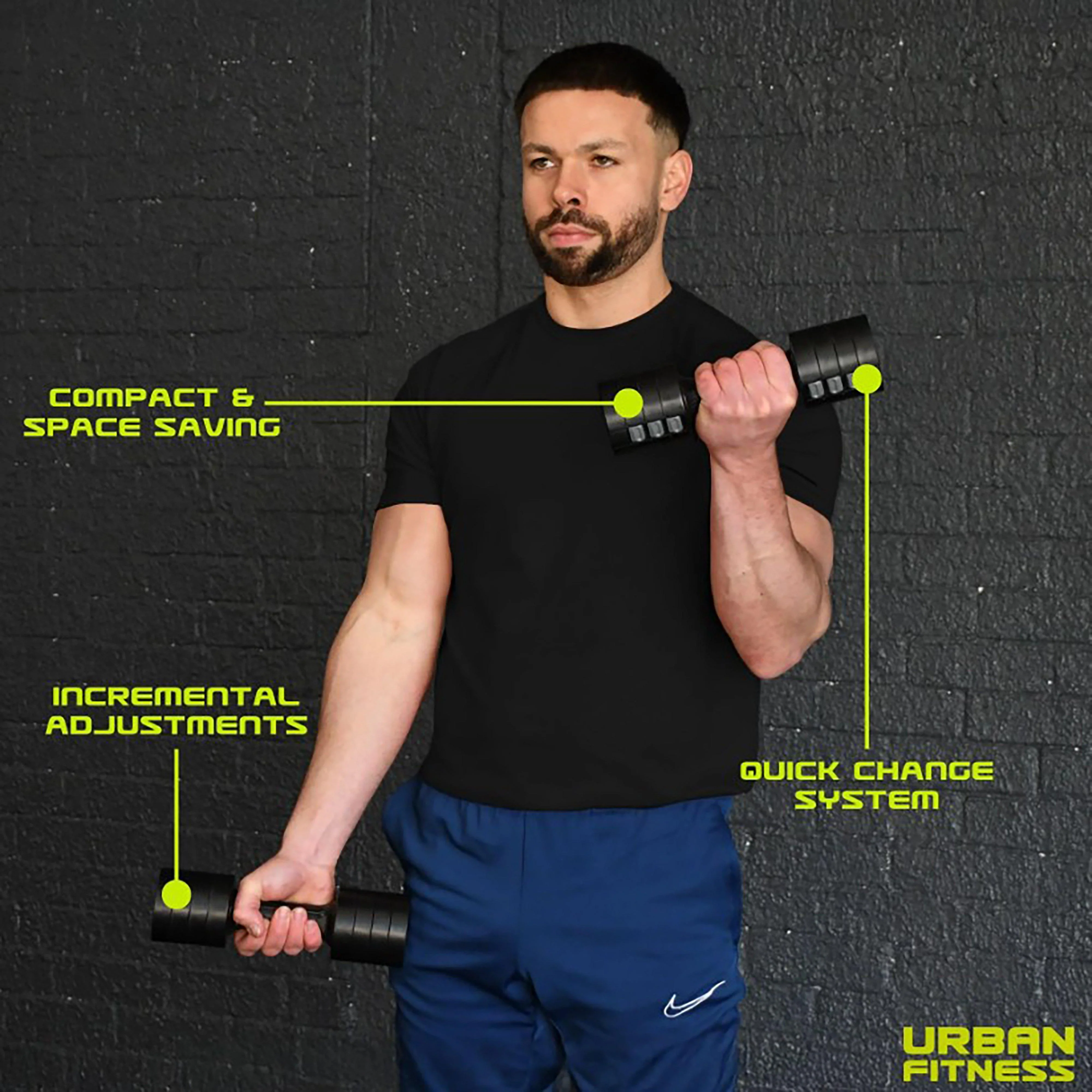 Adjustable Dumbbell Set 2.5kg - Image 5