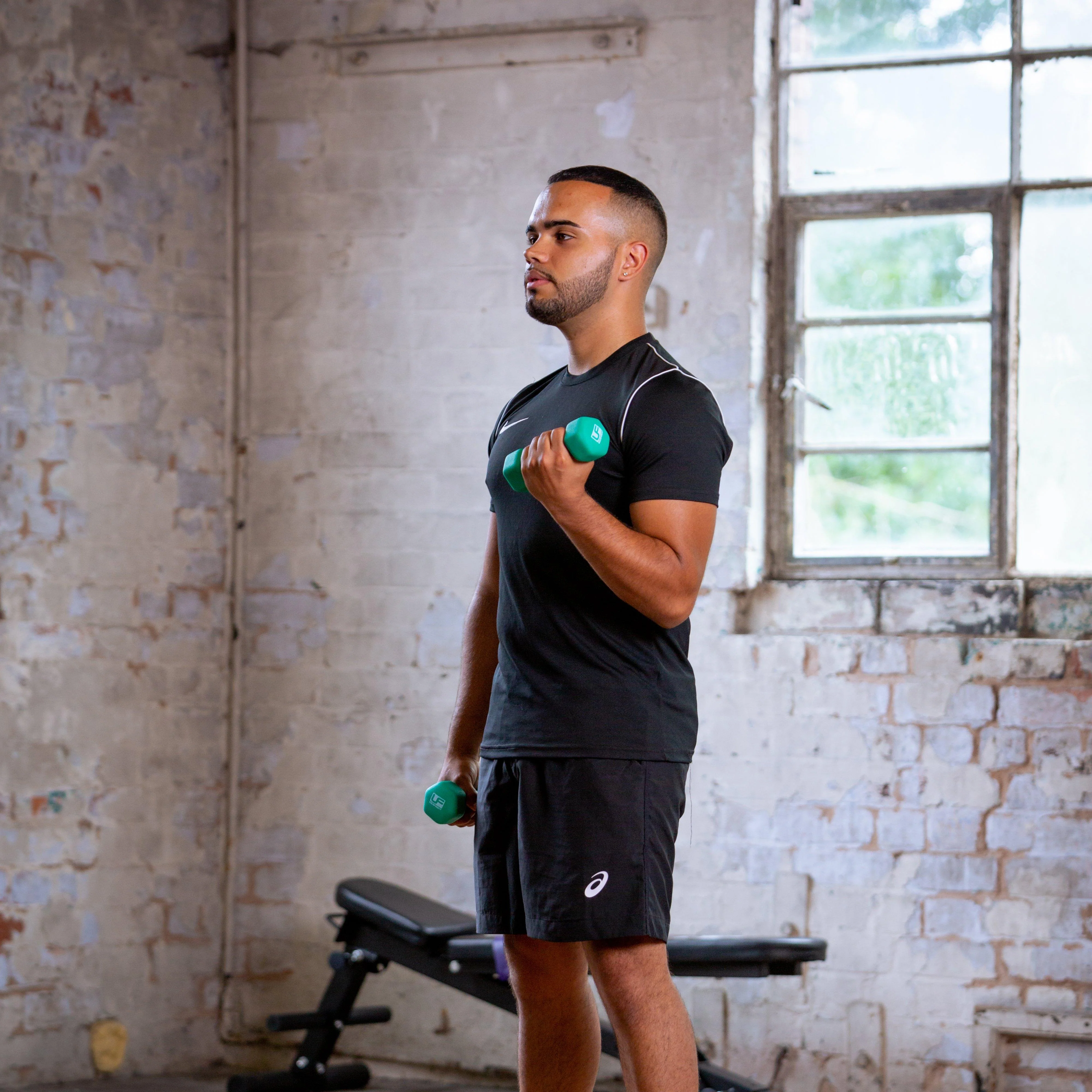Hex Dumbbells Pair 1.5kg - Image 2