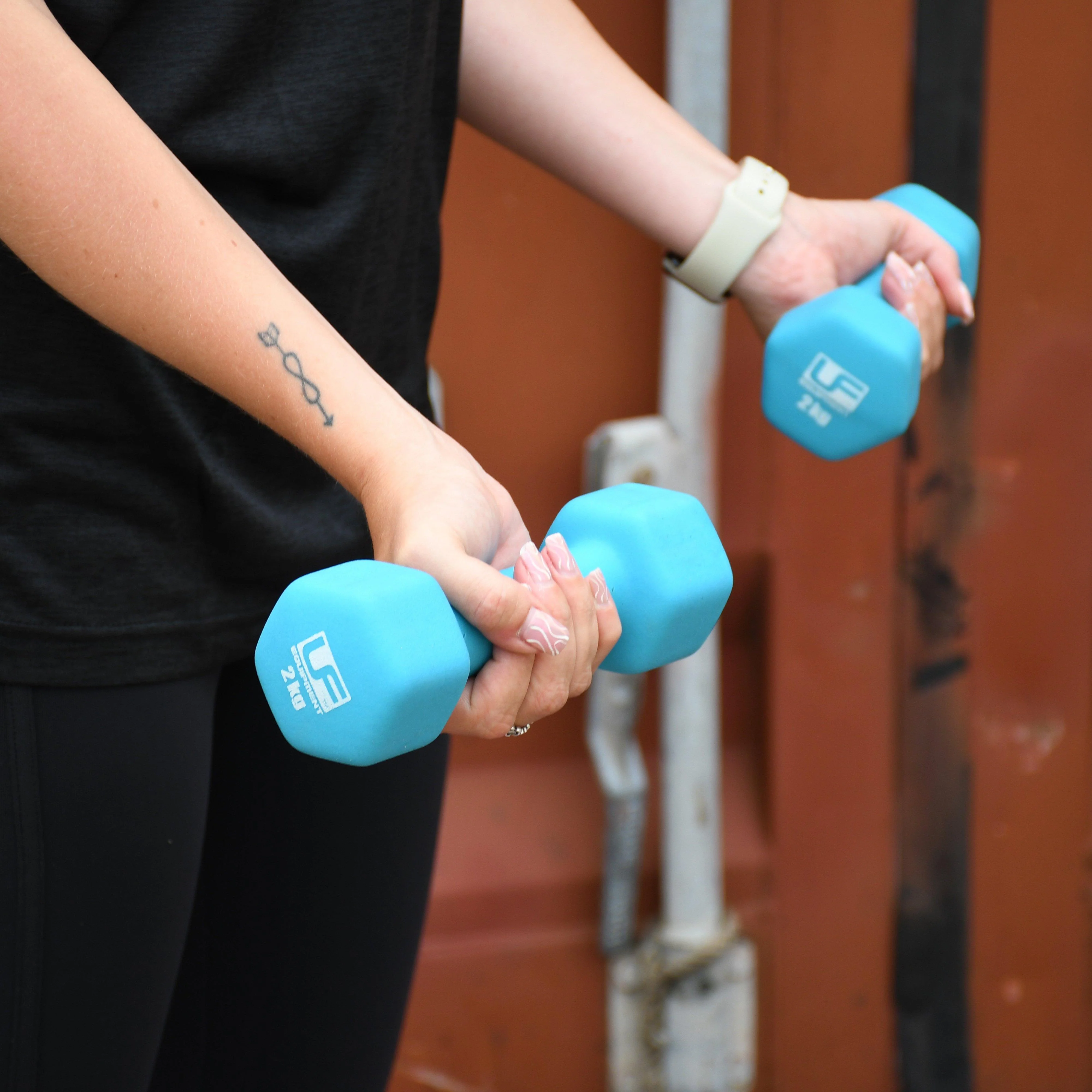 Hex Dumbbells Pair 2kg - Image 2