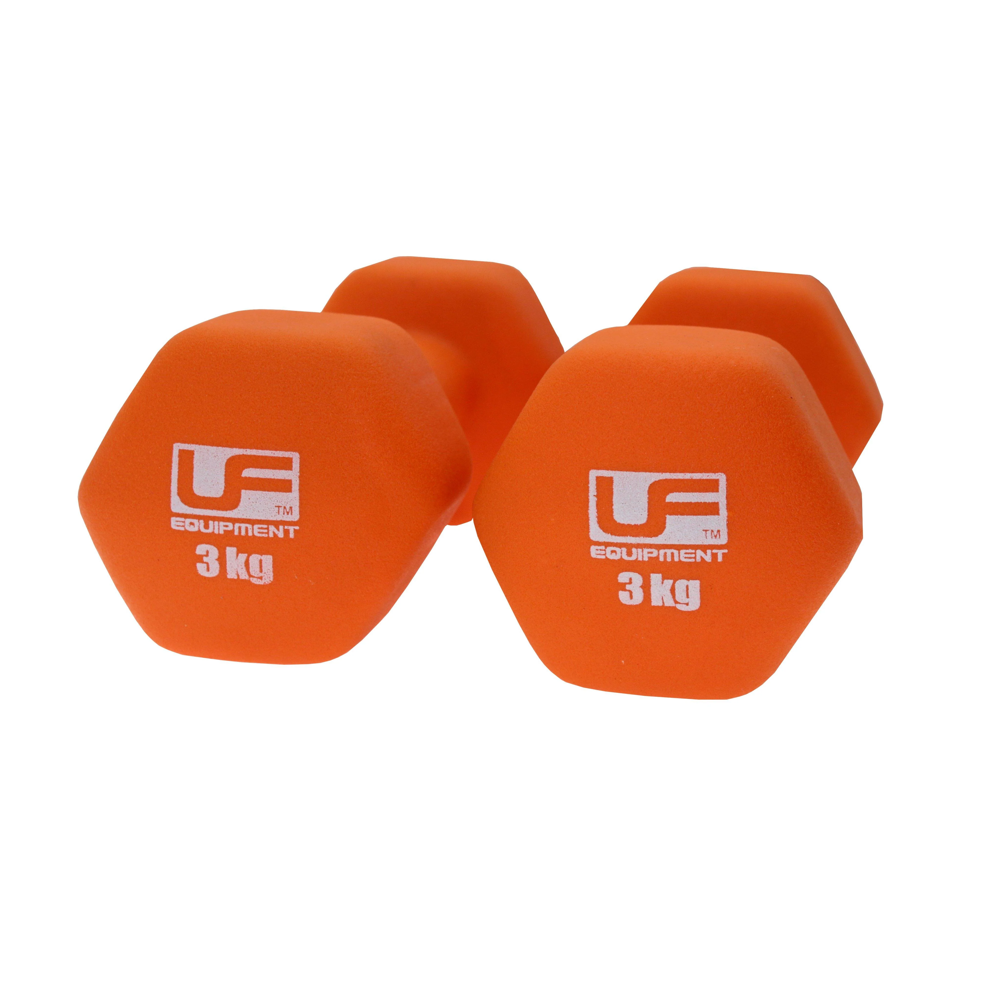 Hex Dumbbells Pair 3kg - Image 4