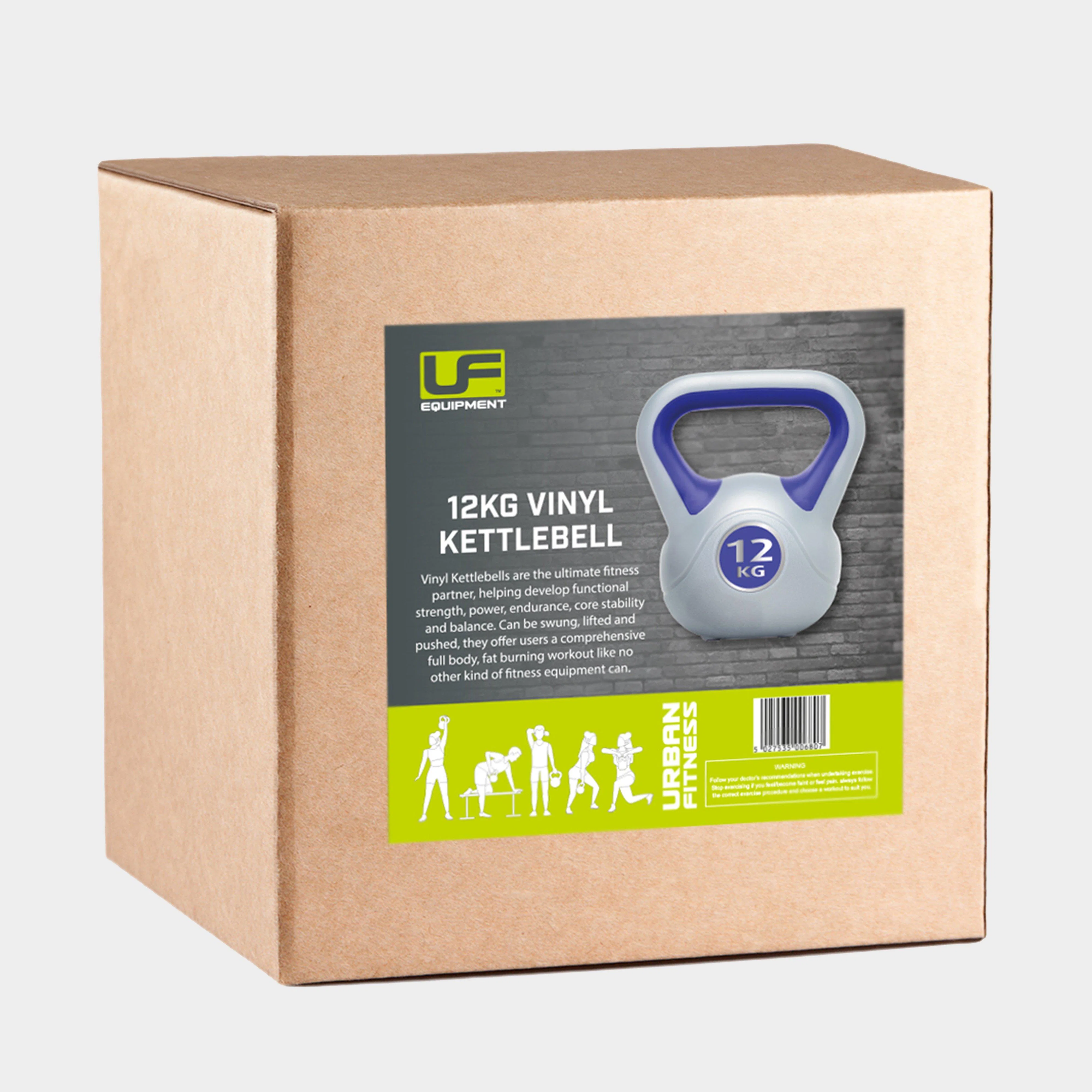 Urban Fitness Vinyl Kettlebell 12kg - Image 4