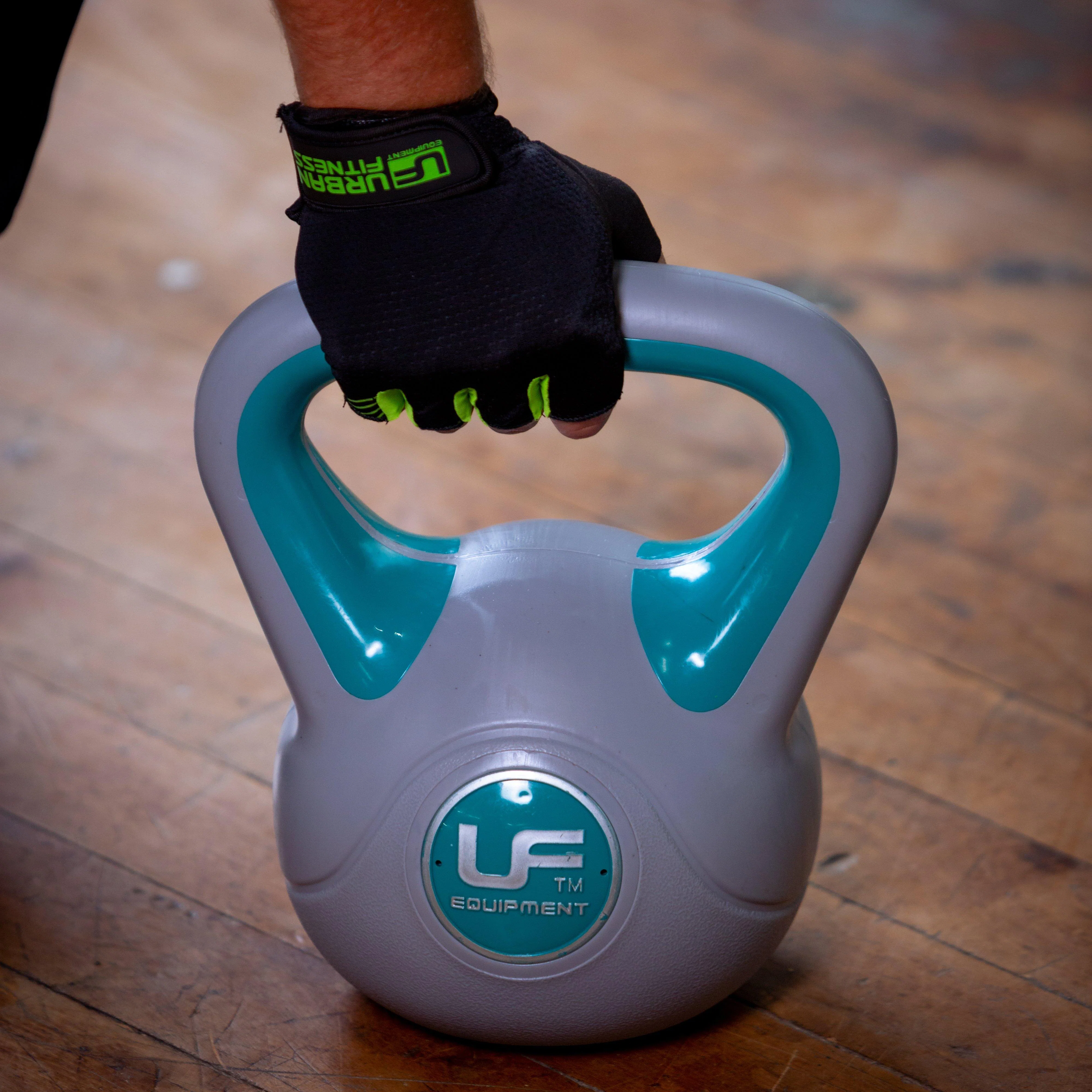 Urban Fitness Vinyl Kettlebell 12kg - Image 2