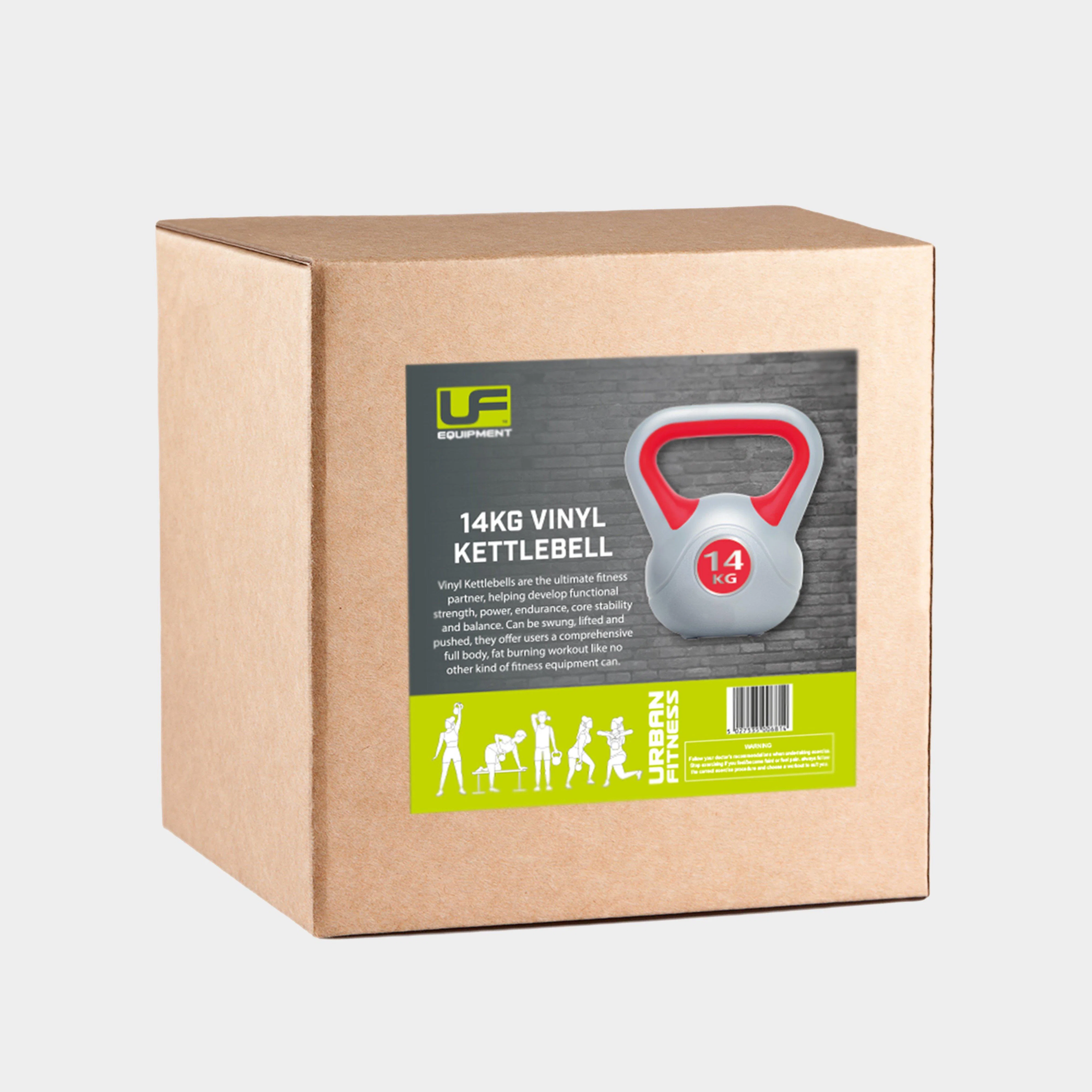 Urban Fitness Vinyl Kettlebell 14kg - Image 2