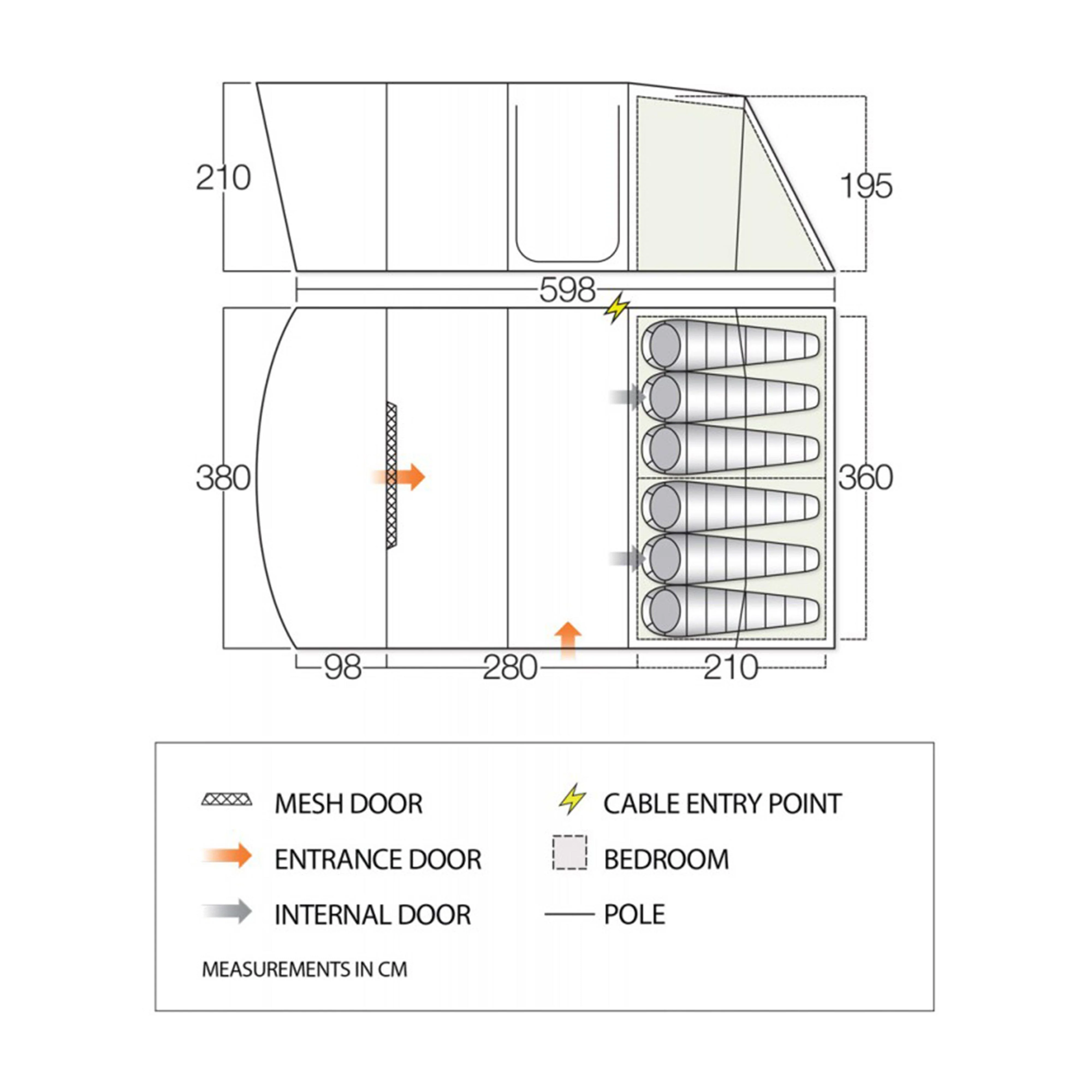 Anteus 600XL Tent - Image 2