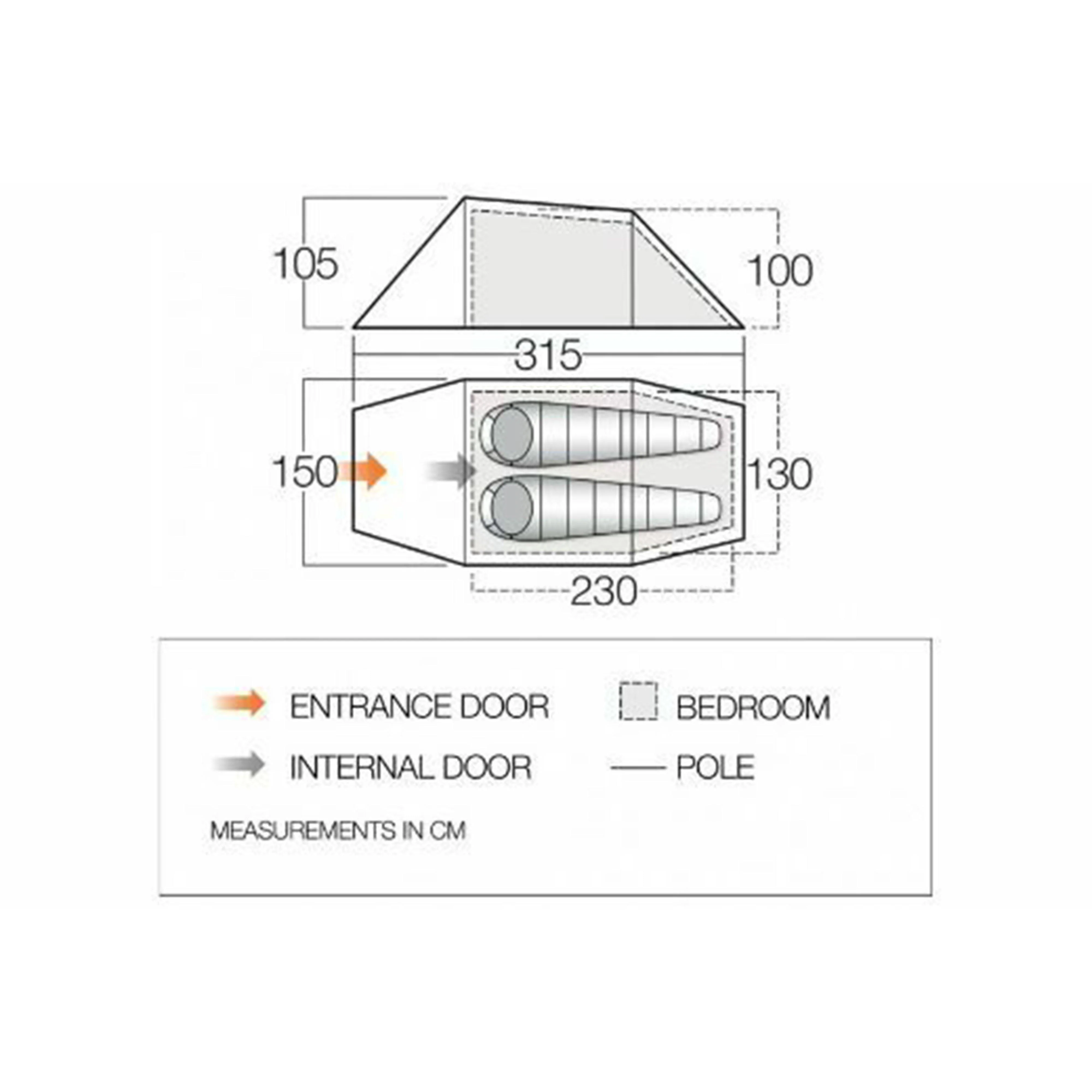 F10 Xenon UL 2 Backpacking Tent - Image 2