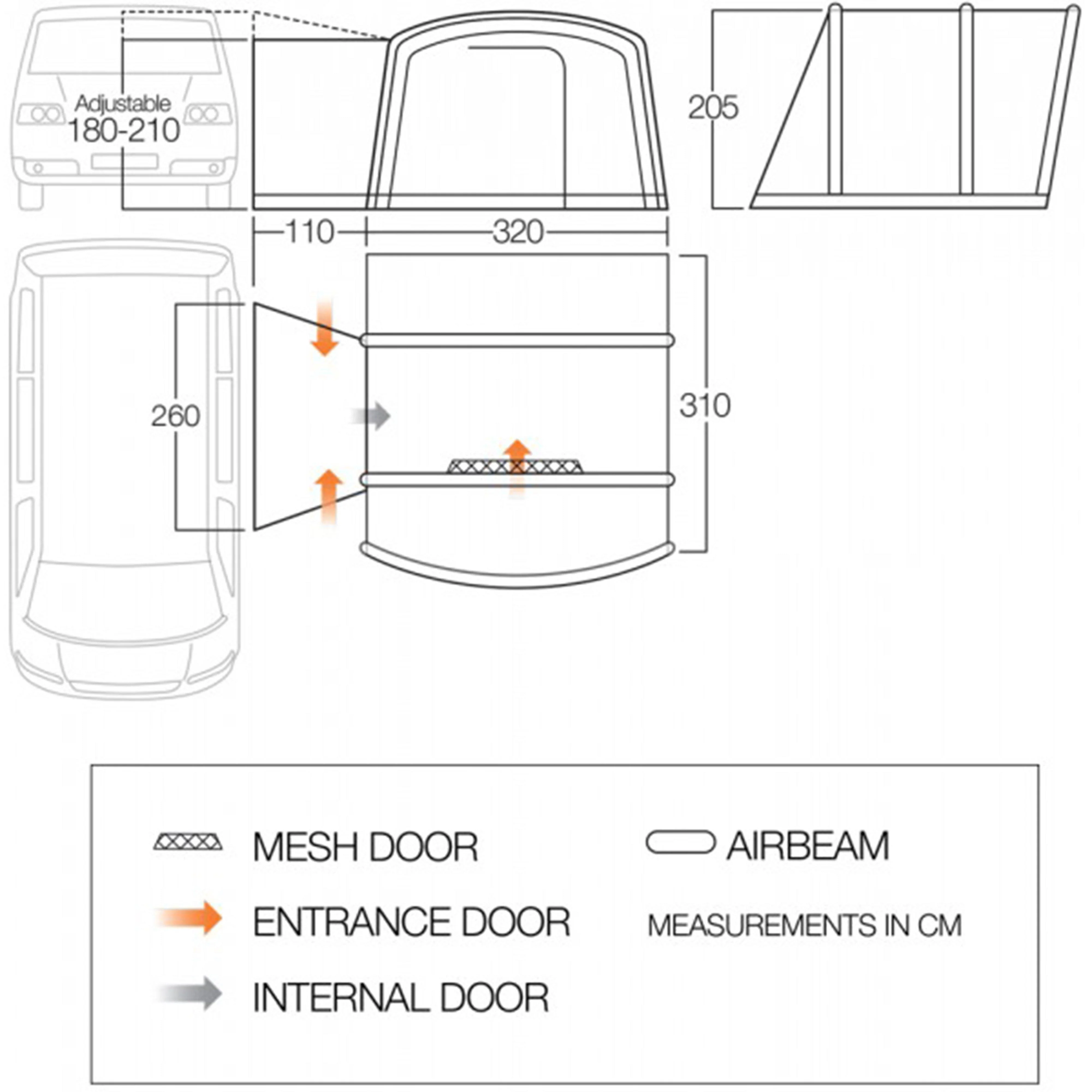 Refurbished Altona Air Drive DNM Awning - Image 2