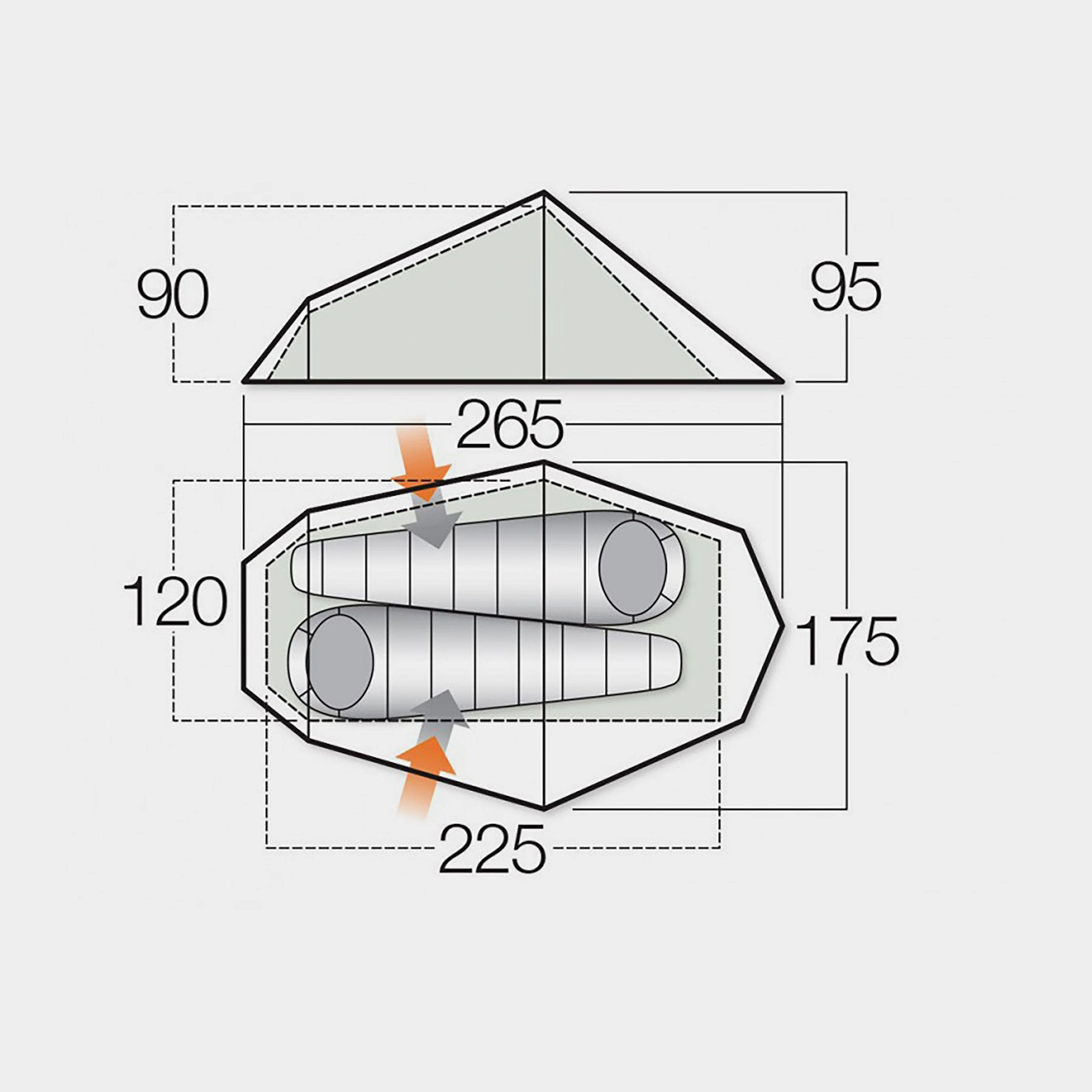 Refurbished Banshee 200 2 Person Tent - Image 2
