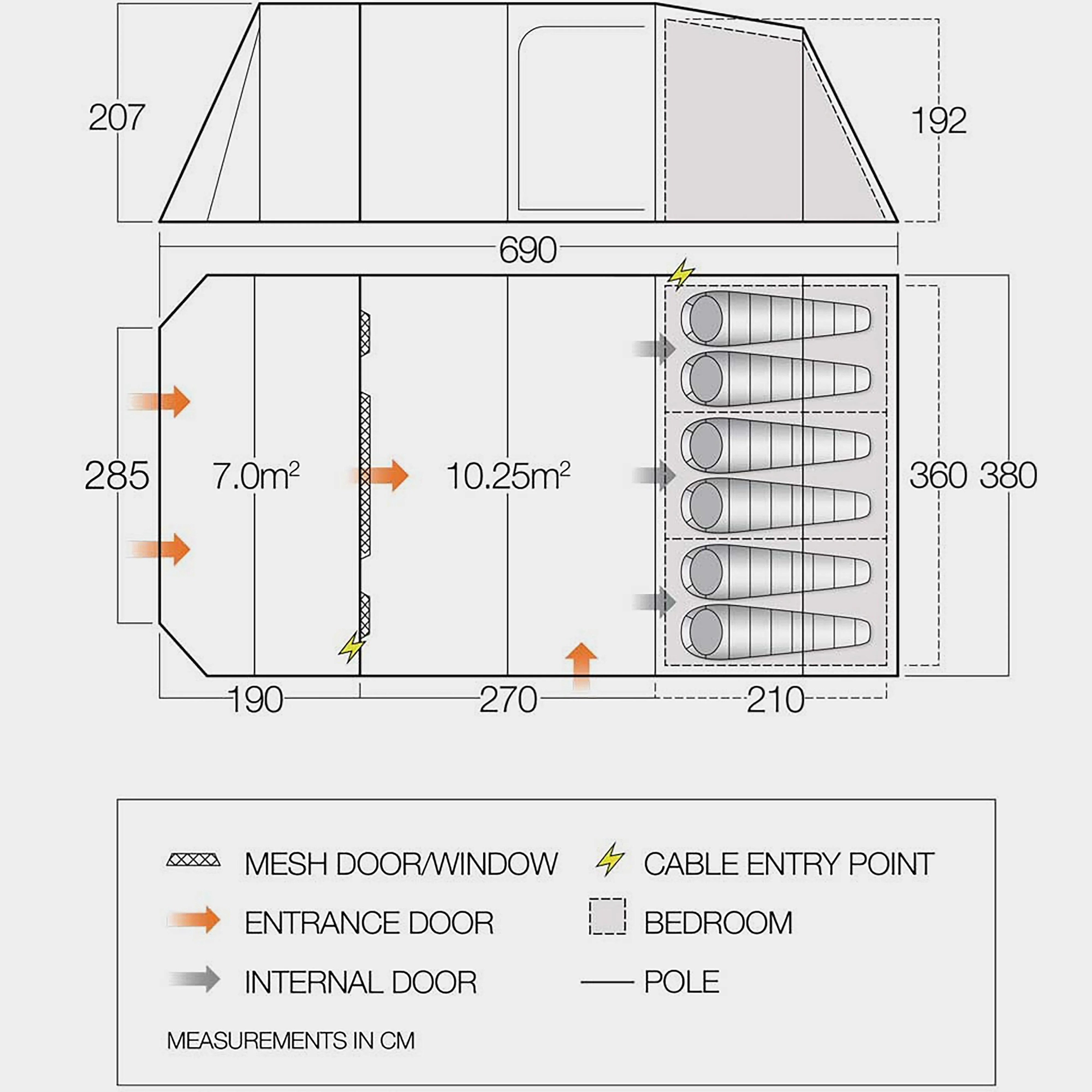 Refurbished Callao 600XL Tent - Image 2
