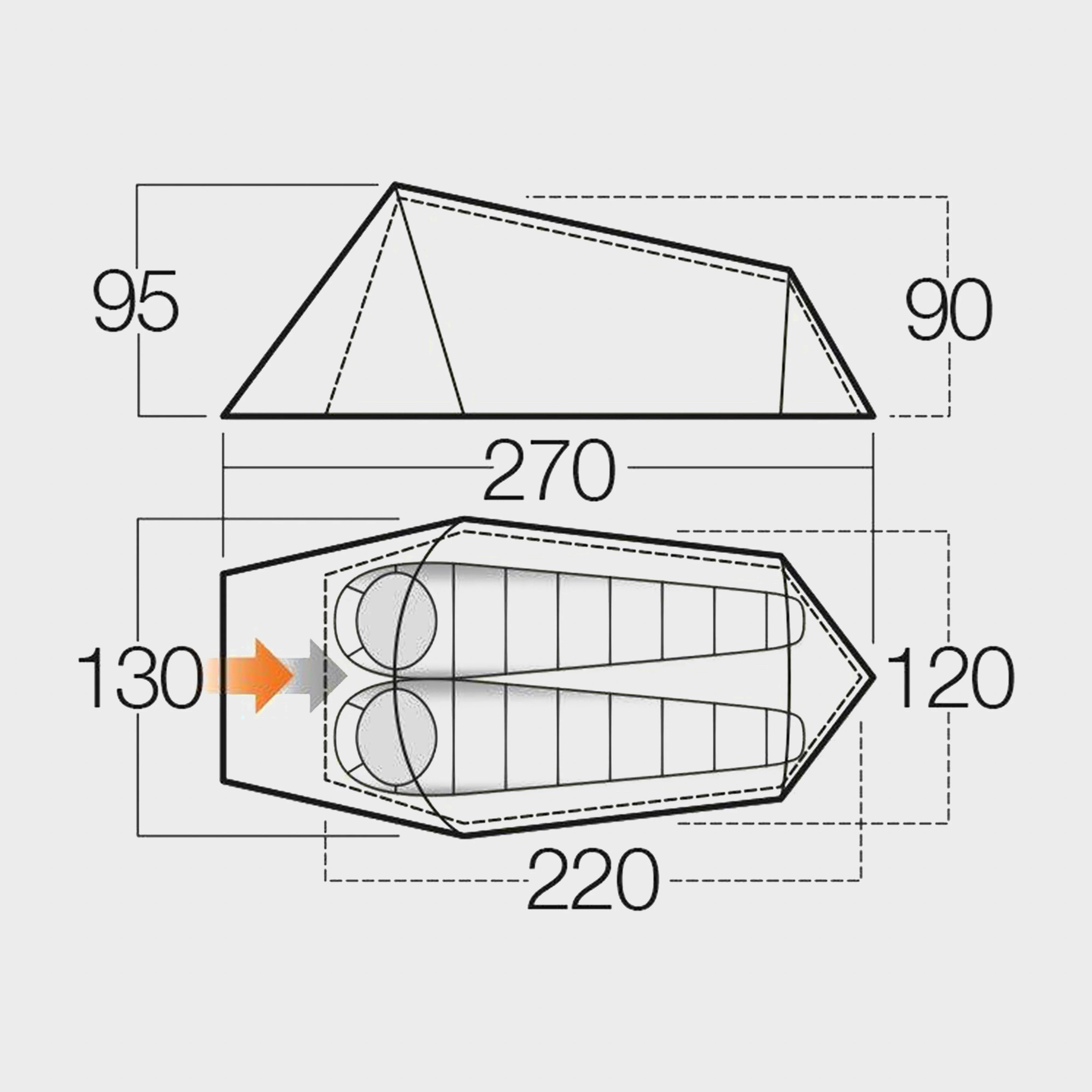 Refurbished Nyx 200 Tent - Image 2
