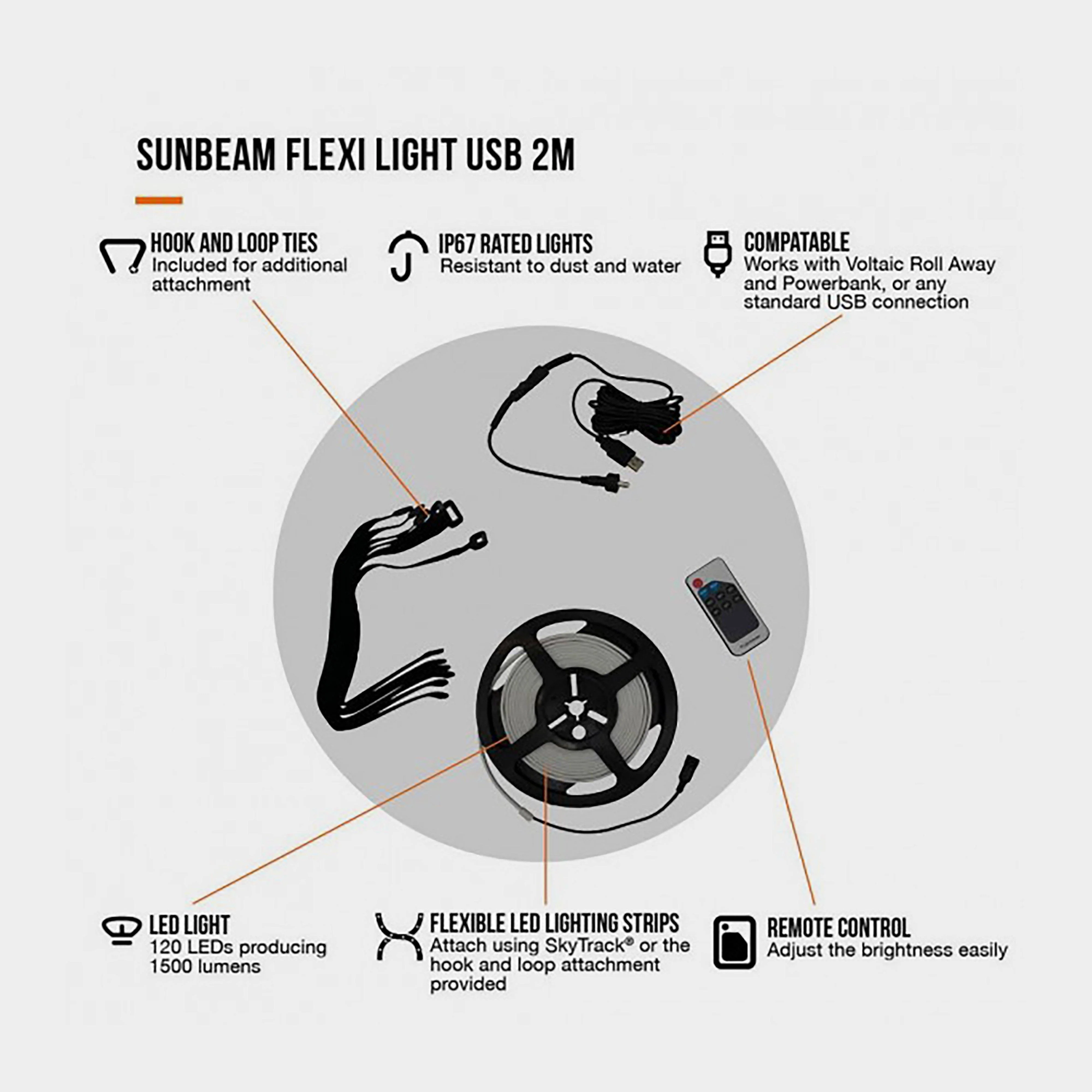 Sunbeam Flexi Light 2m USB - Image 3
