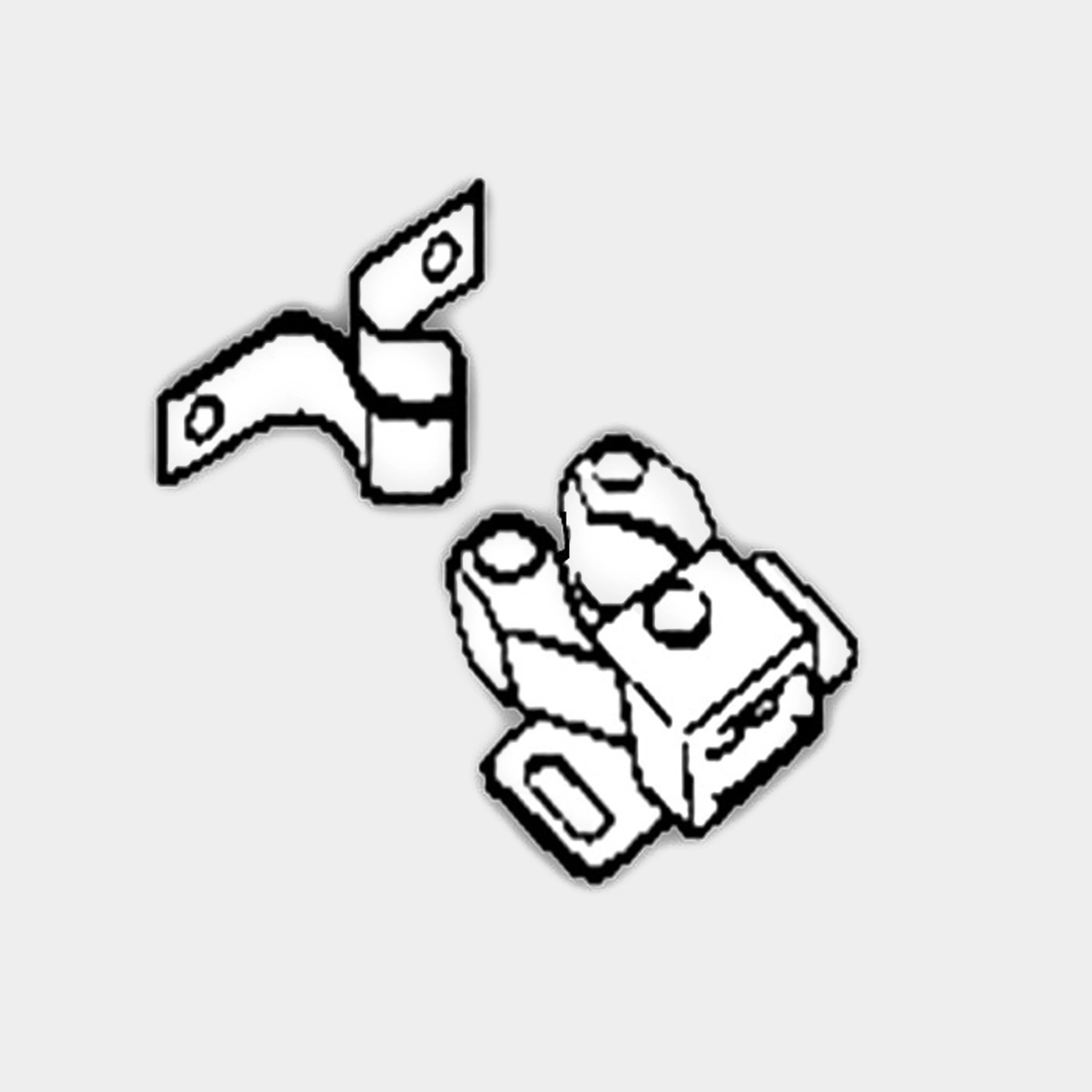 Double Roller Catch (Steel) - Image 3