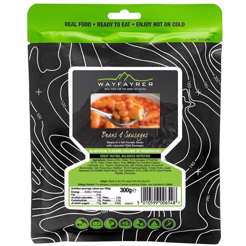 Beans and Sausages Ready-to-Eat Camping Food - Image 2