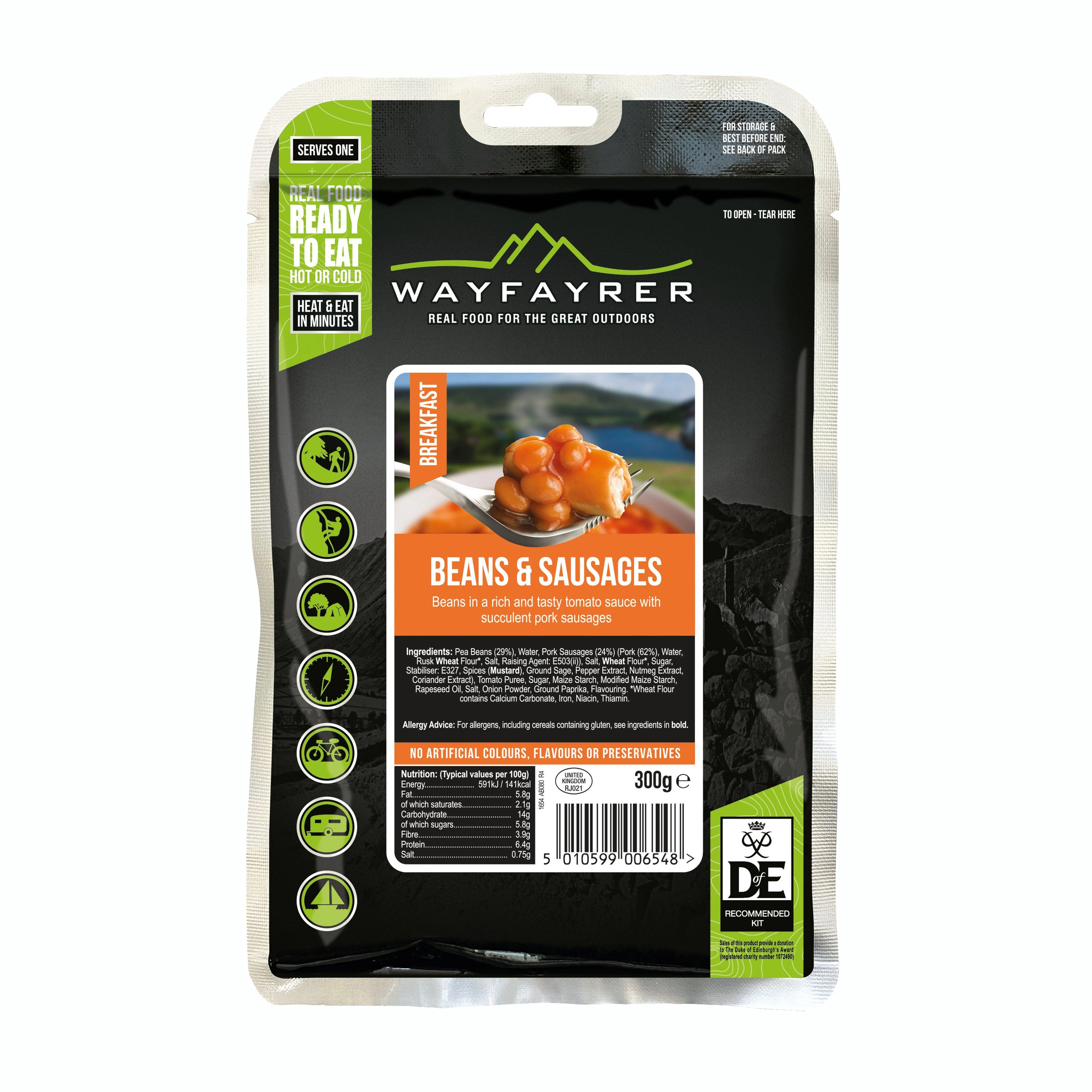 Beans and Sausages Ready-to-Eat Camping Food - Image 3