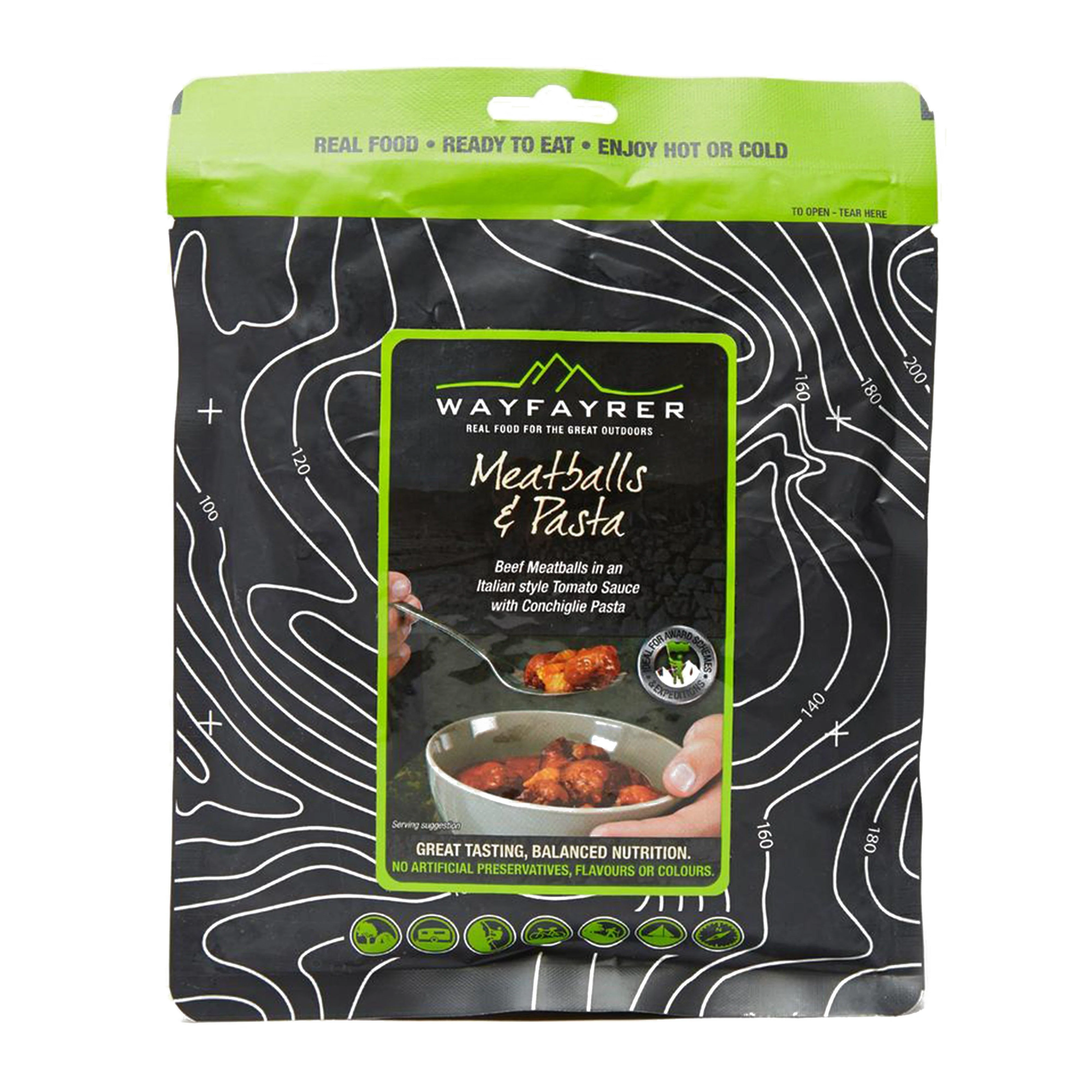 Meatballs & Pasta In Tomato Sauce Ready-to-Eat Camping Food - Image 6