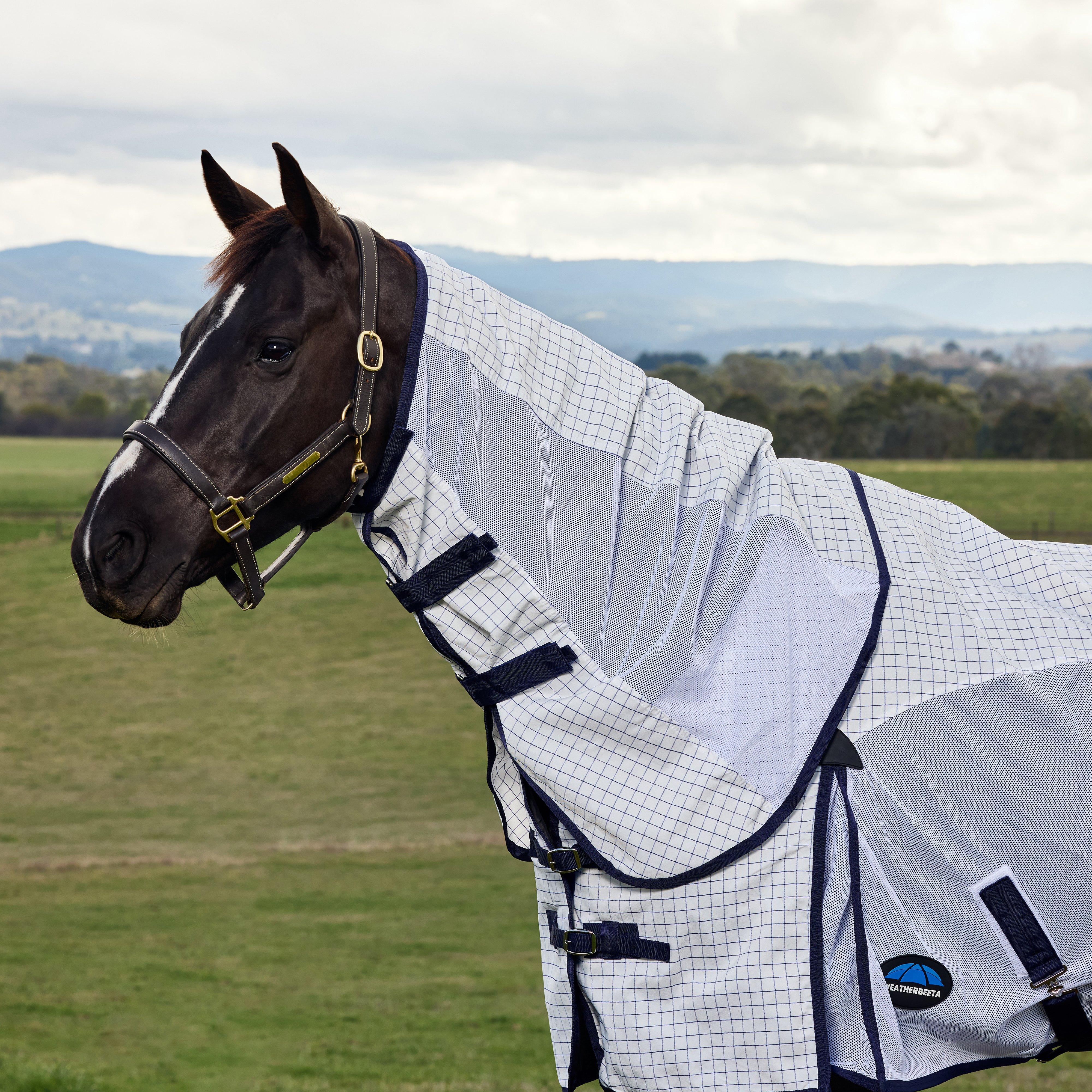 Airstream Combo Fly Sheet White/Navy - Image 2