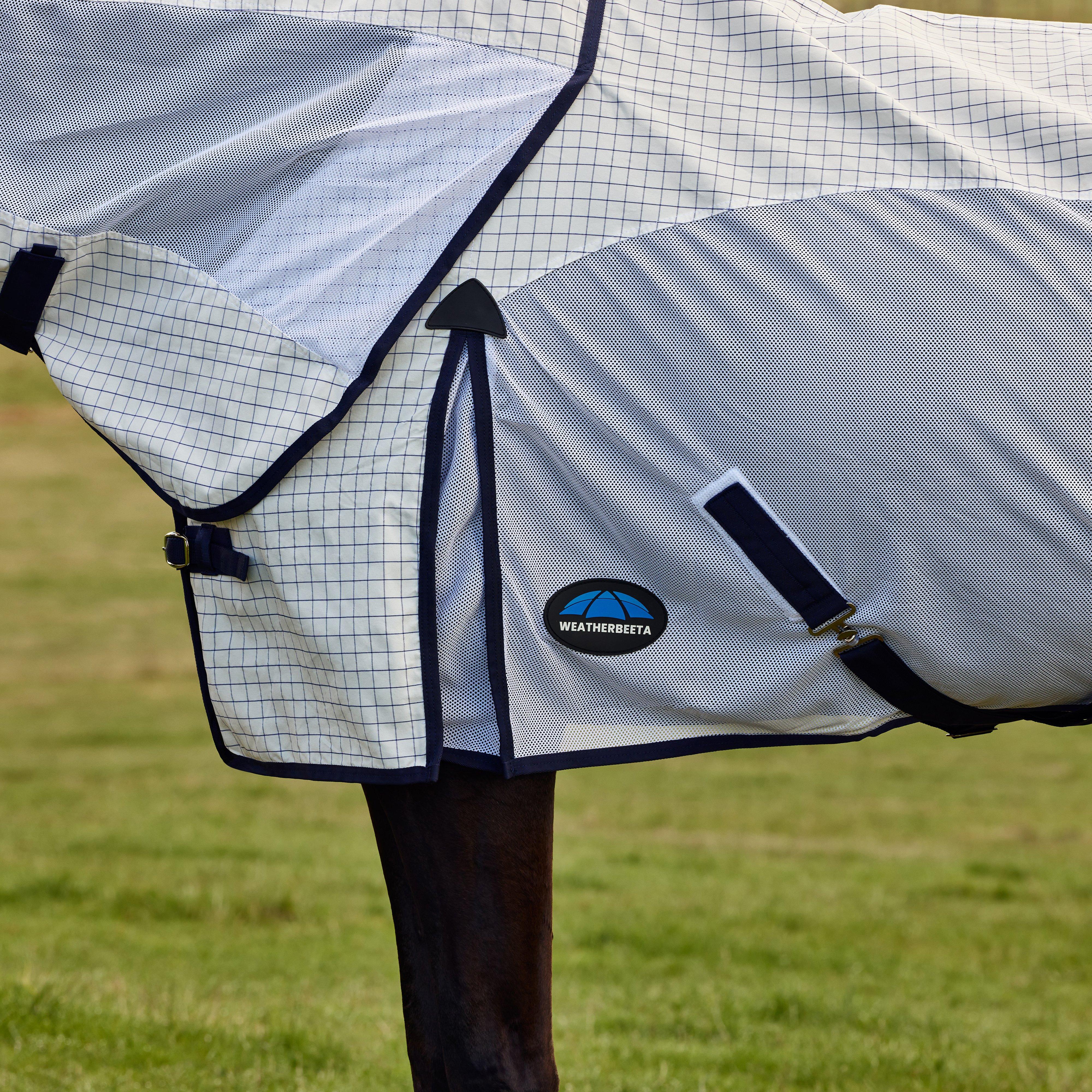 Airstream Combo Fly Sheet White/Navy - Image 4