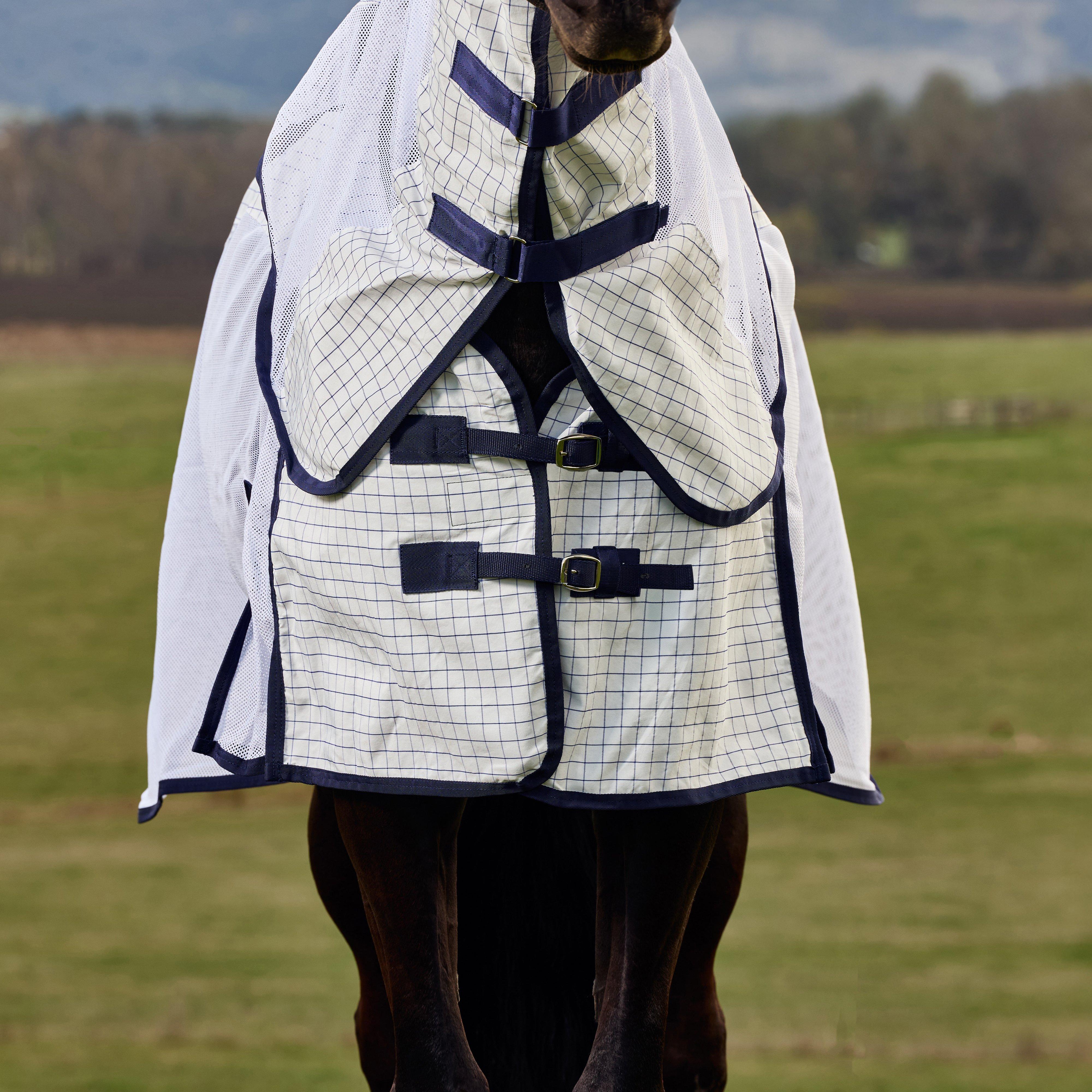 Airstream Combo Fly Sheet White/Navy - Image 5