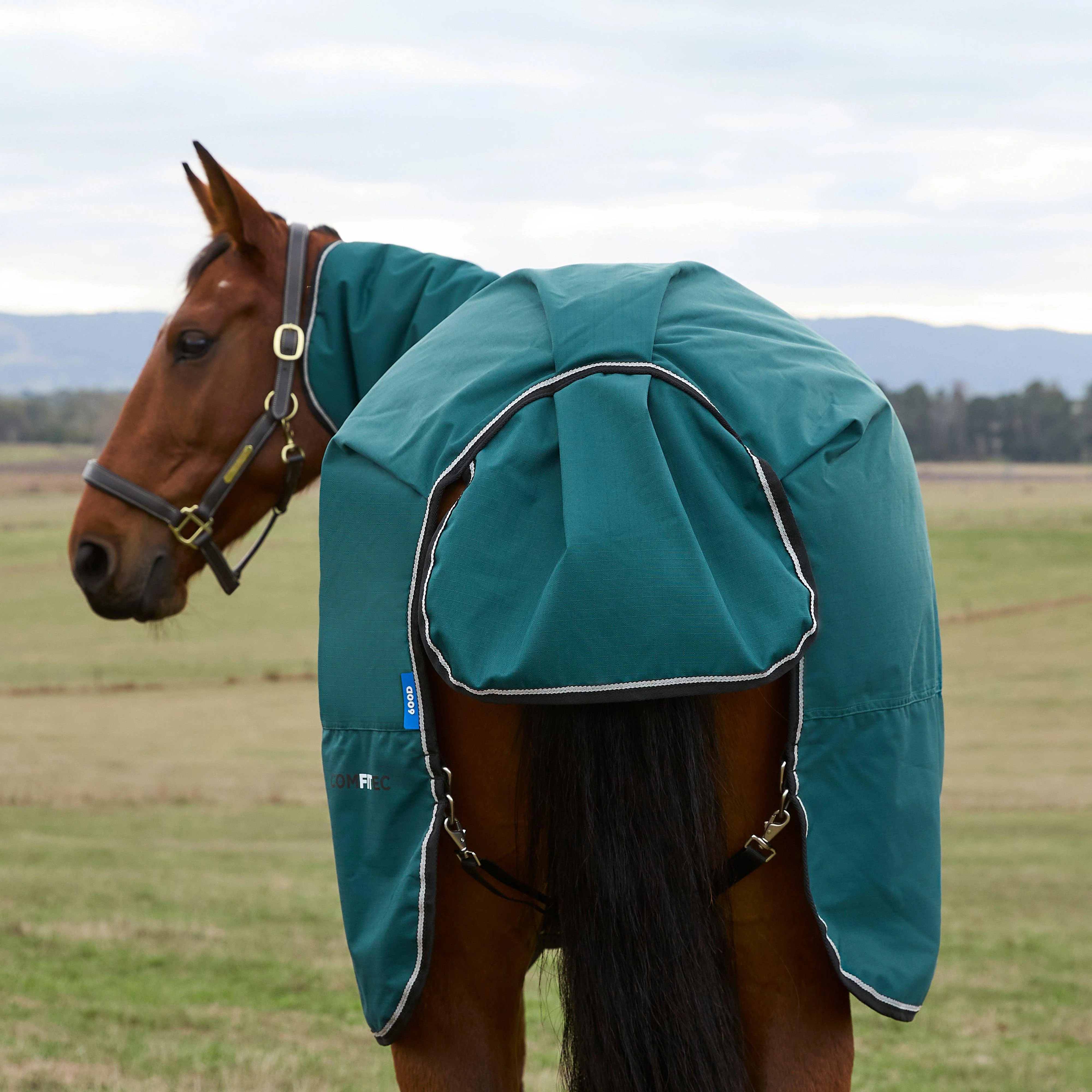 ComFiTec Classic Combo Neck Medium Turnout Rug - Image 6