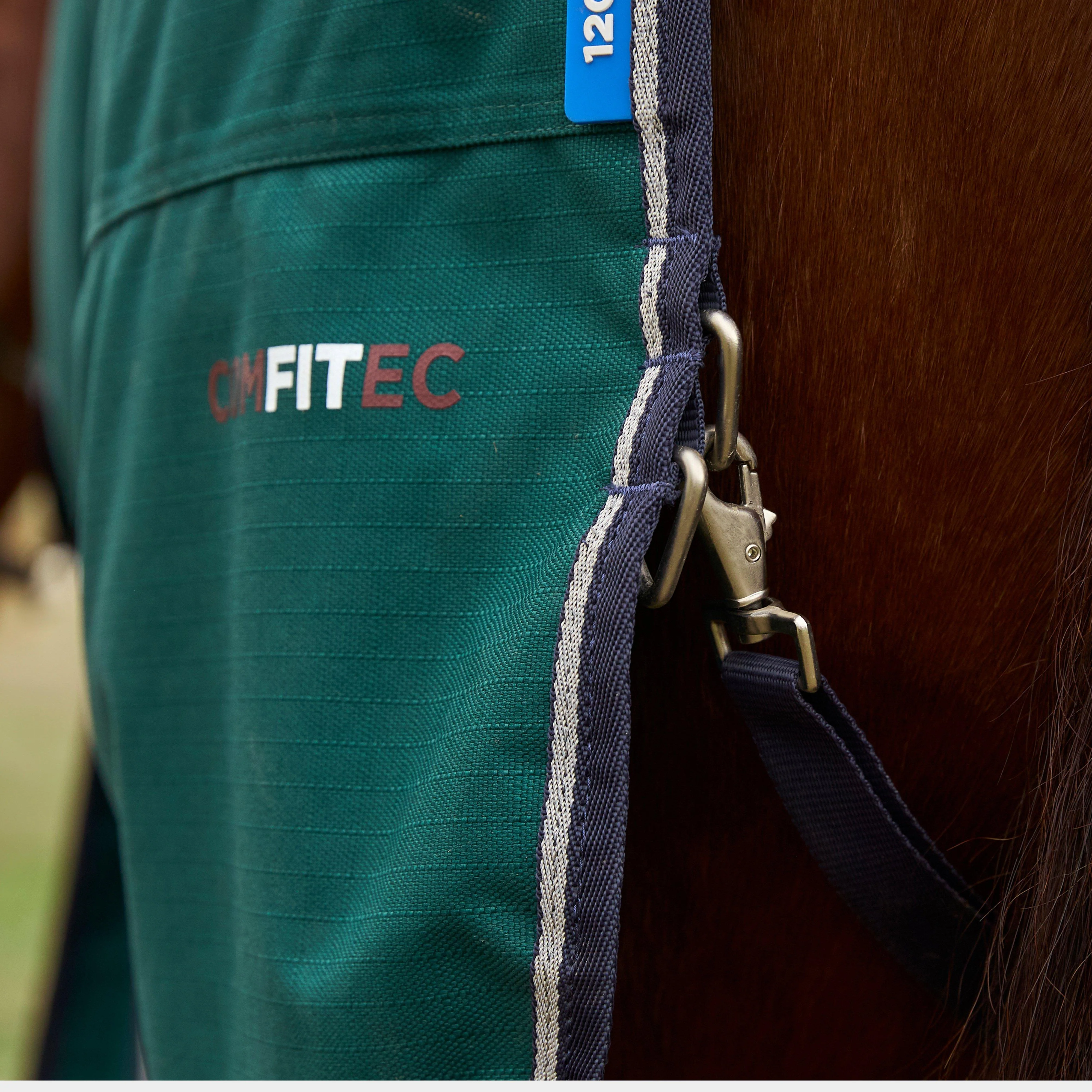 ComFiTec Plus Dynamic Detach-A-Neck 100g Forest Green/Navy - Image 3