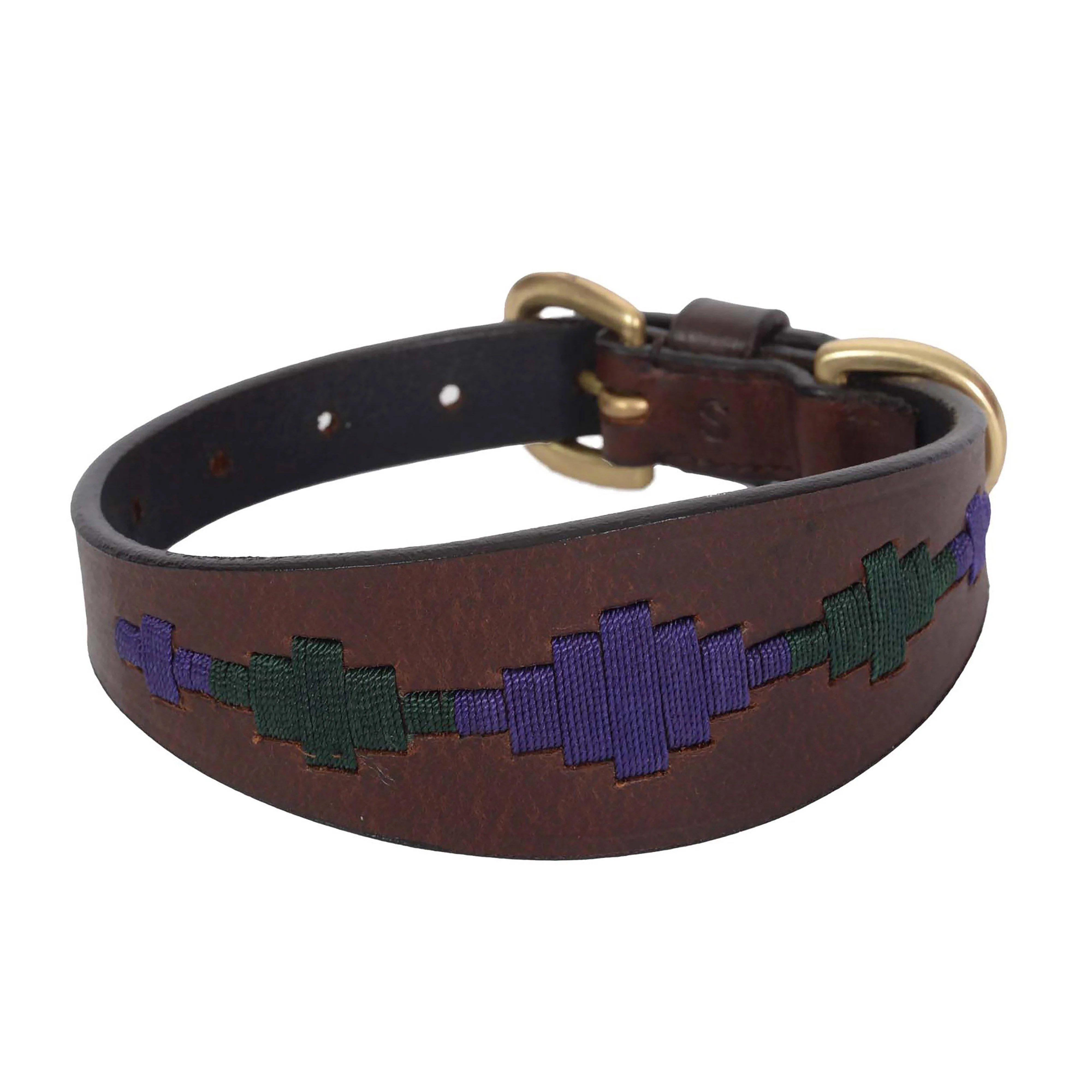 Lurcher Polo Leather Dog Collar - Image 3