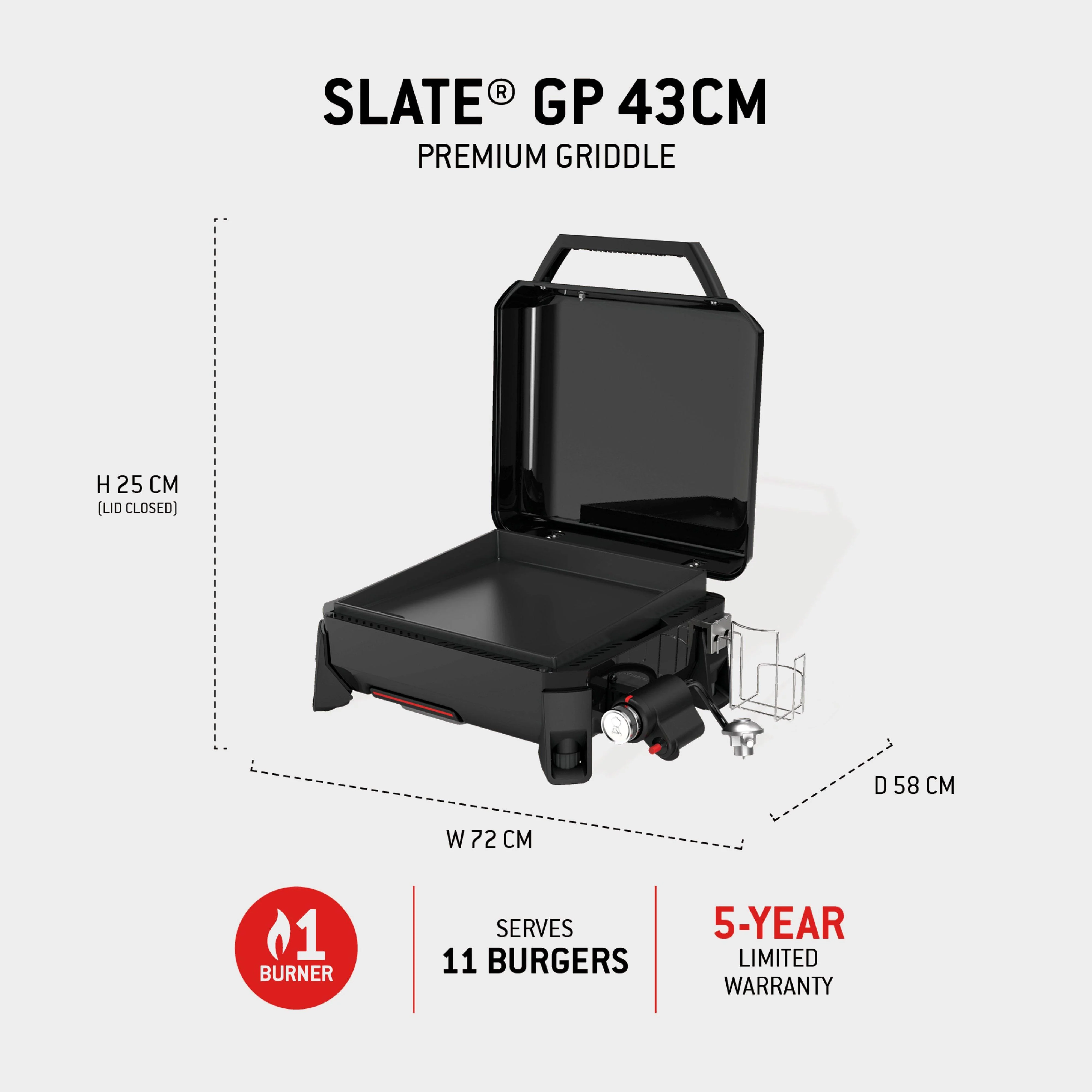 Slate GP 43cm Premium Griddle - Image 2