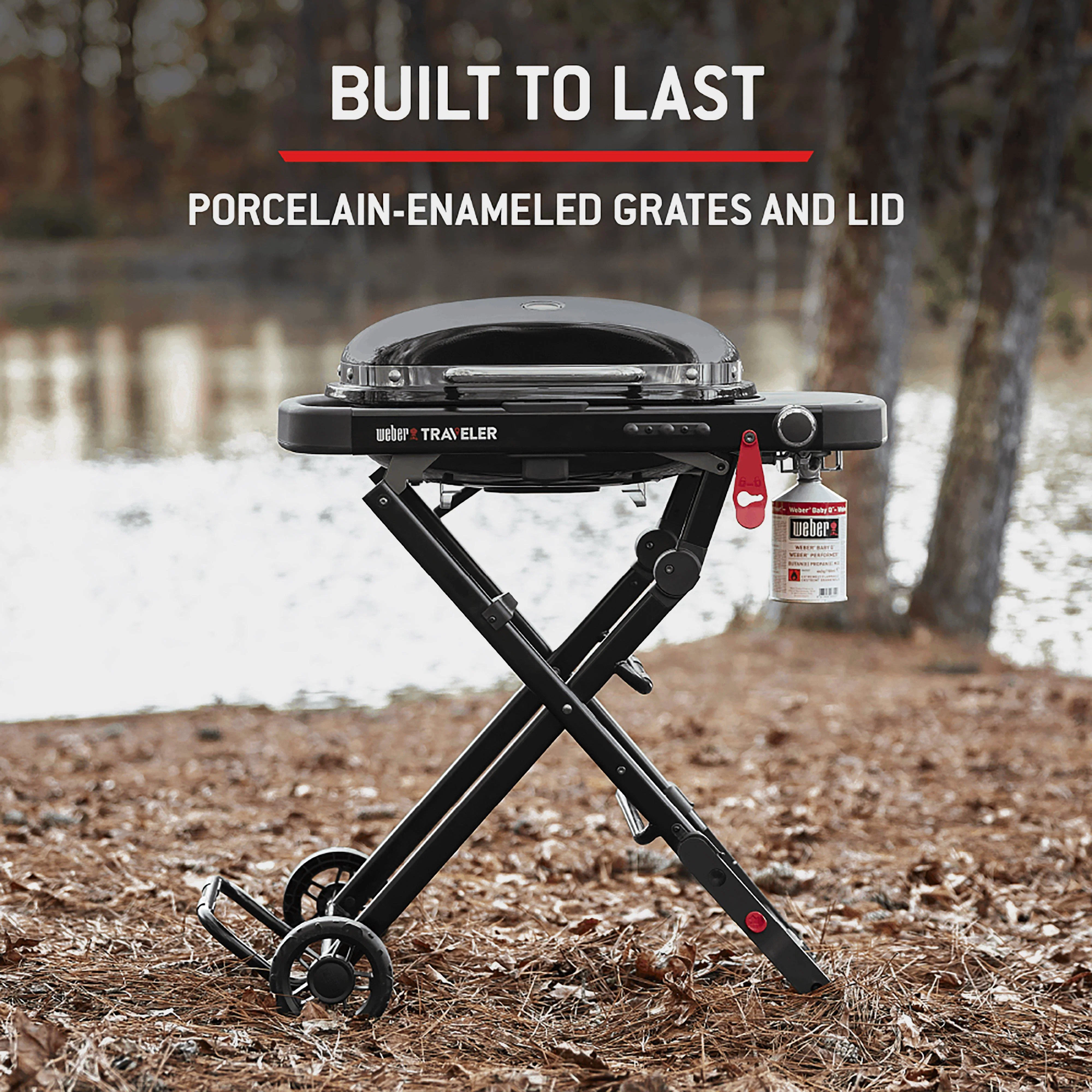 Traveler® Compact Portable Gas Barbecue - Image 7