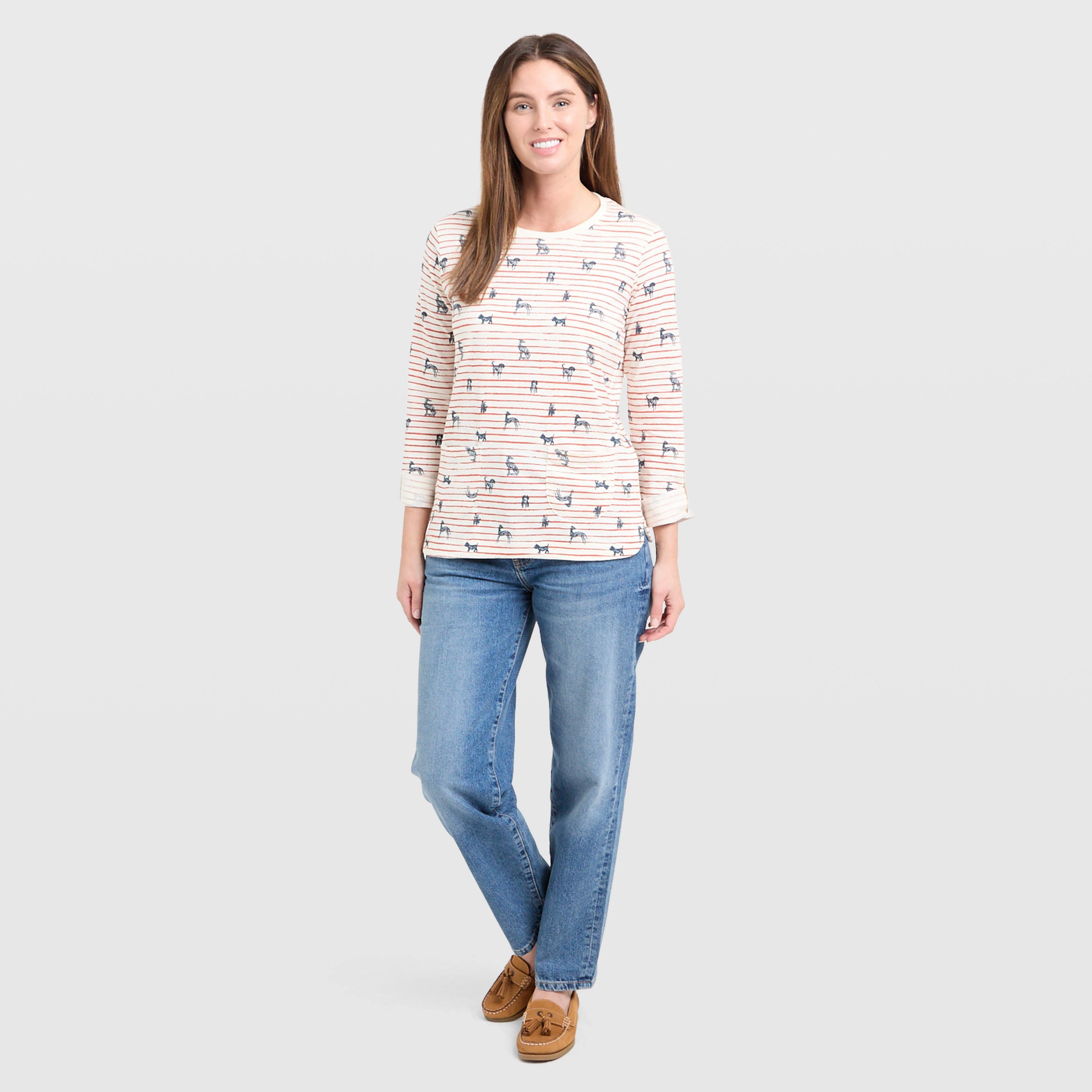 Anonna Cotton Stripe Jersey T-Shirt - Image 3