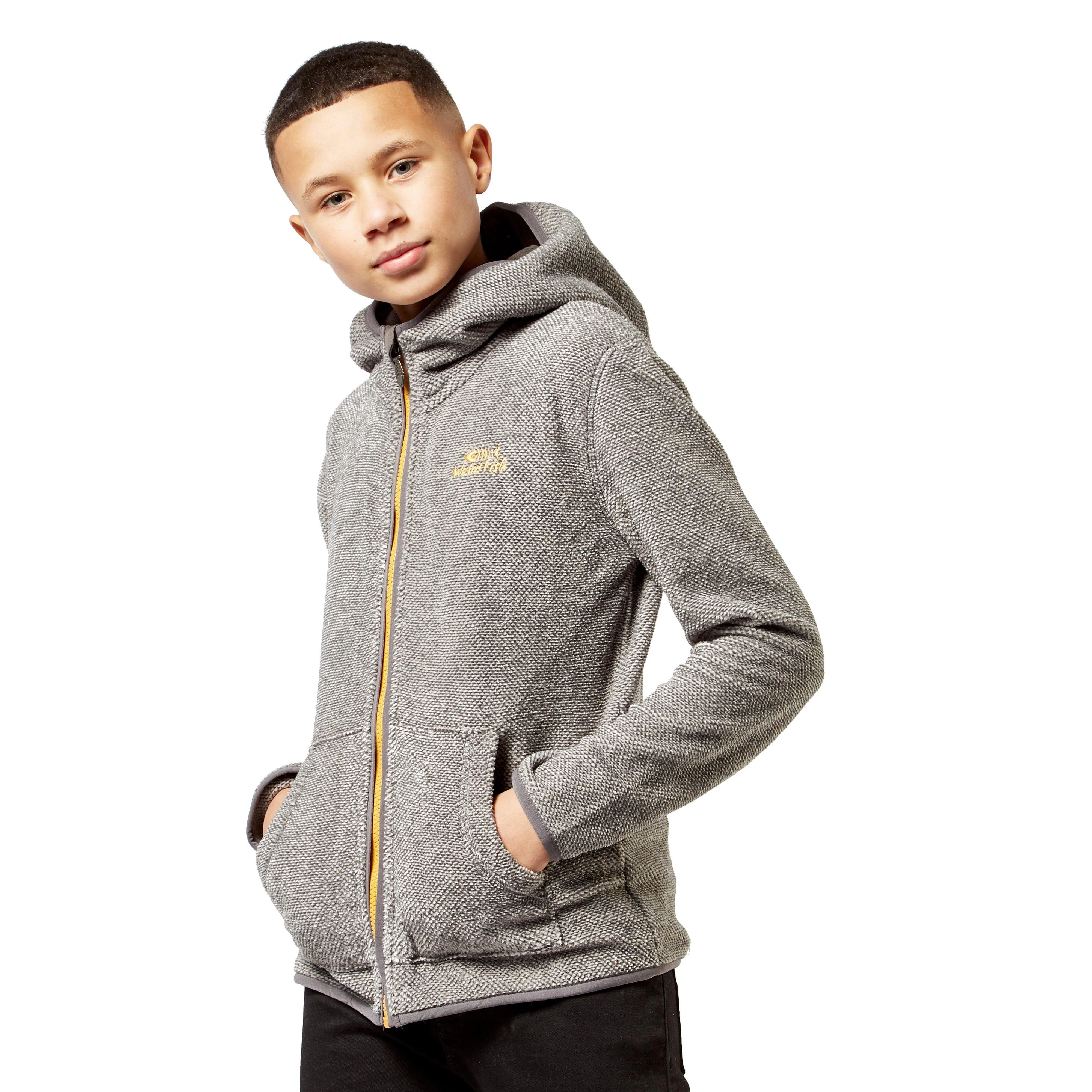 Kids' Dobson Hooded Fleece Jacket - Image 3