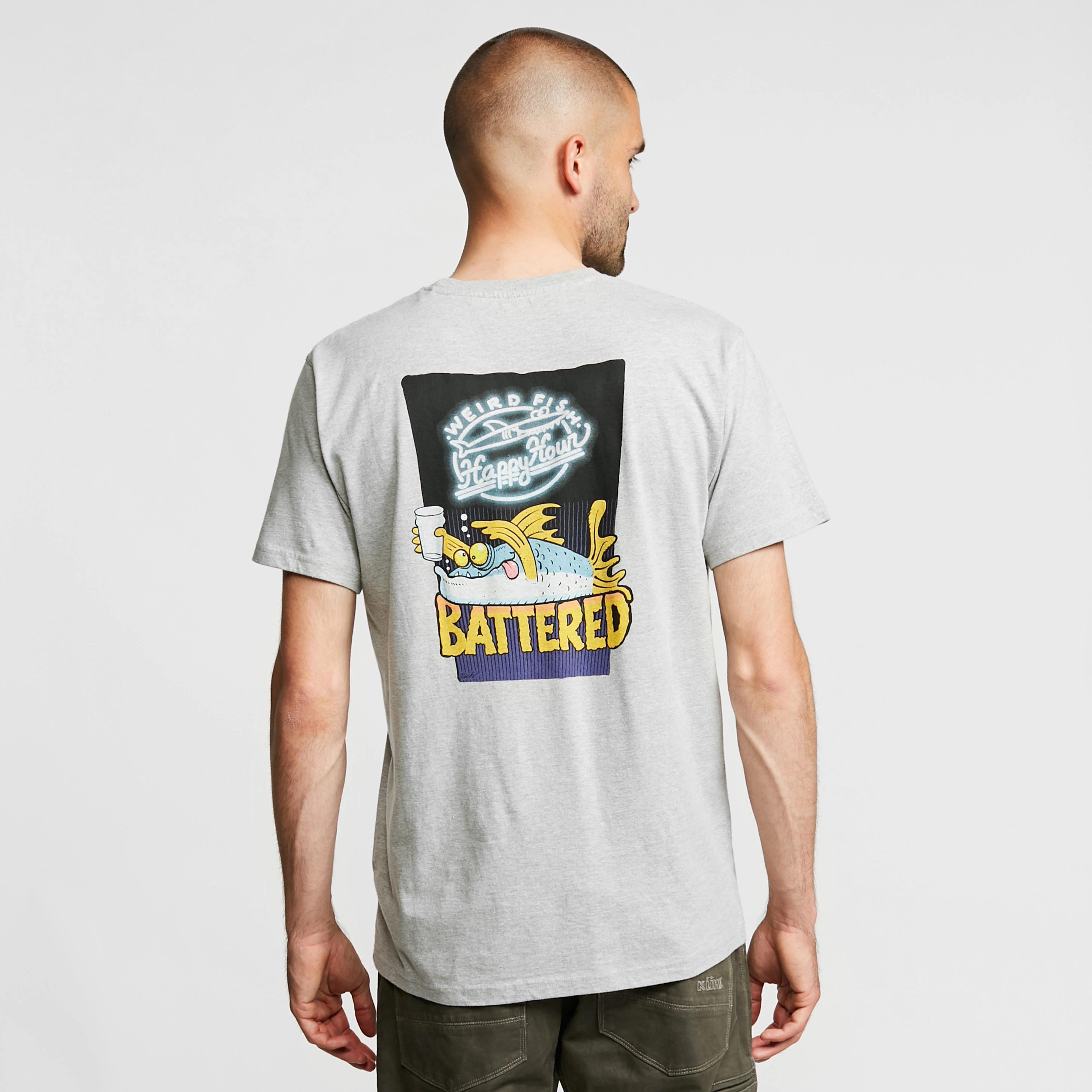 Men's 'Battered' Artist T-Shirt - Image 2