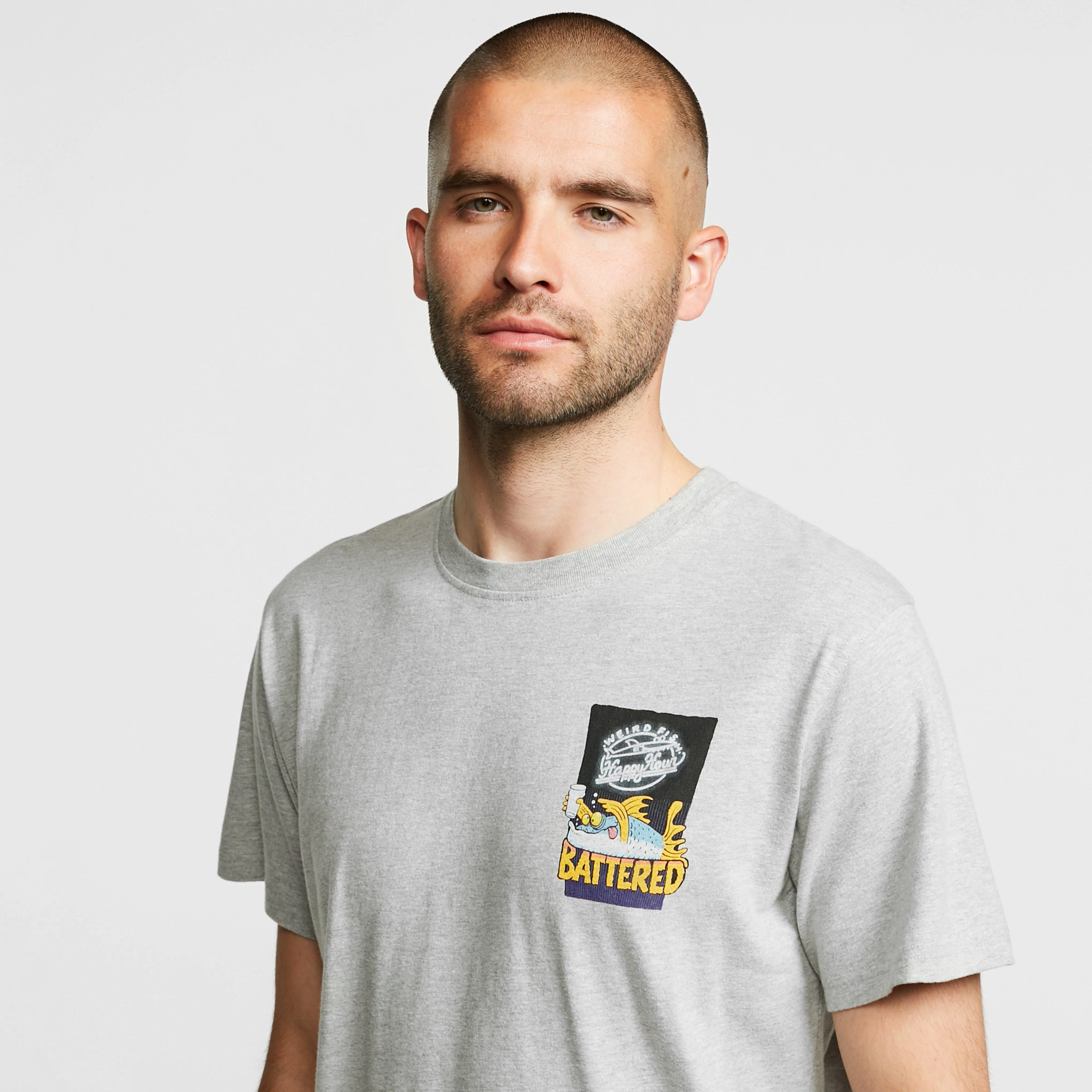 Men's 'Battered' Artist T-Shirt - Image 4