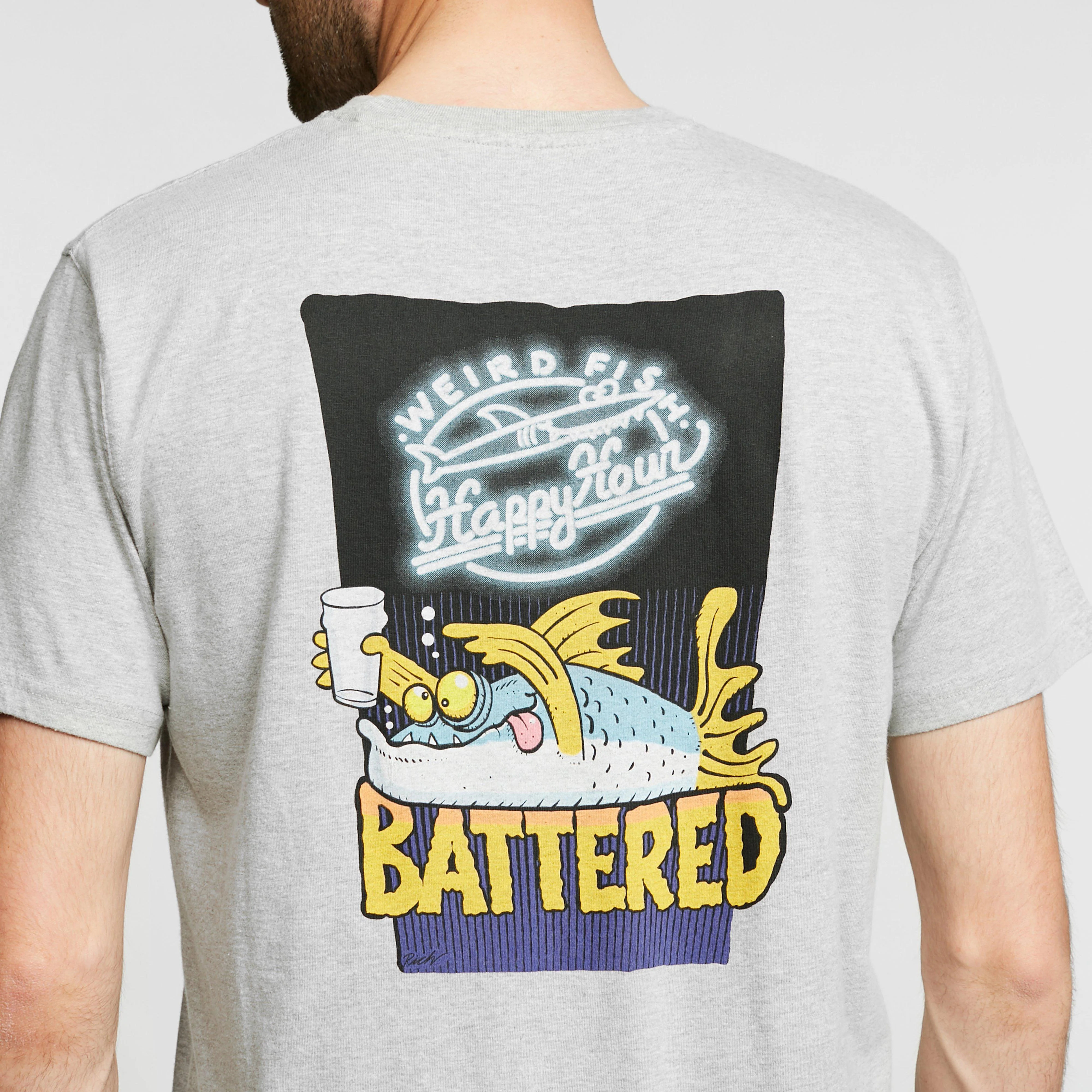 Men's 'Battered' Artist T-Shirt - Image 5