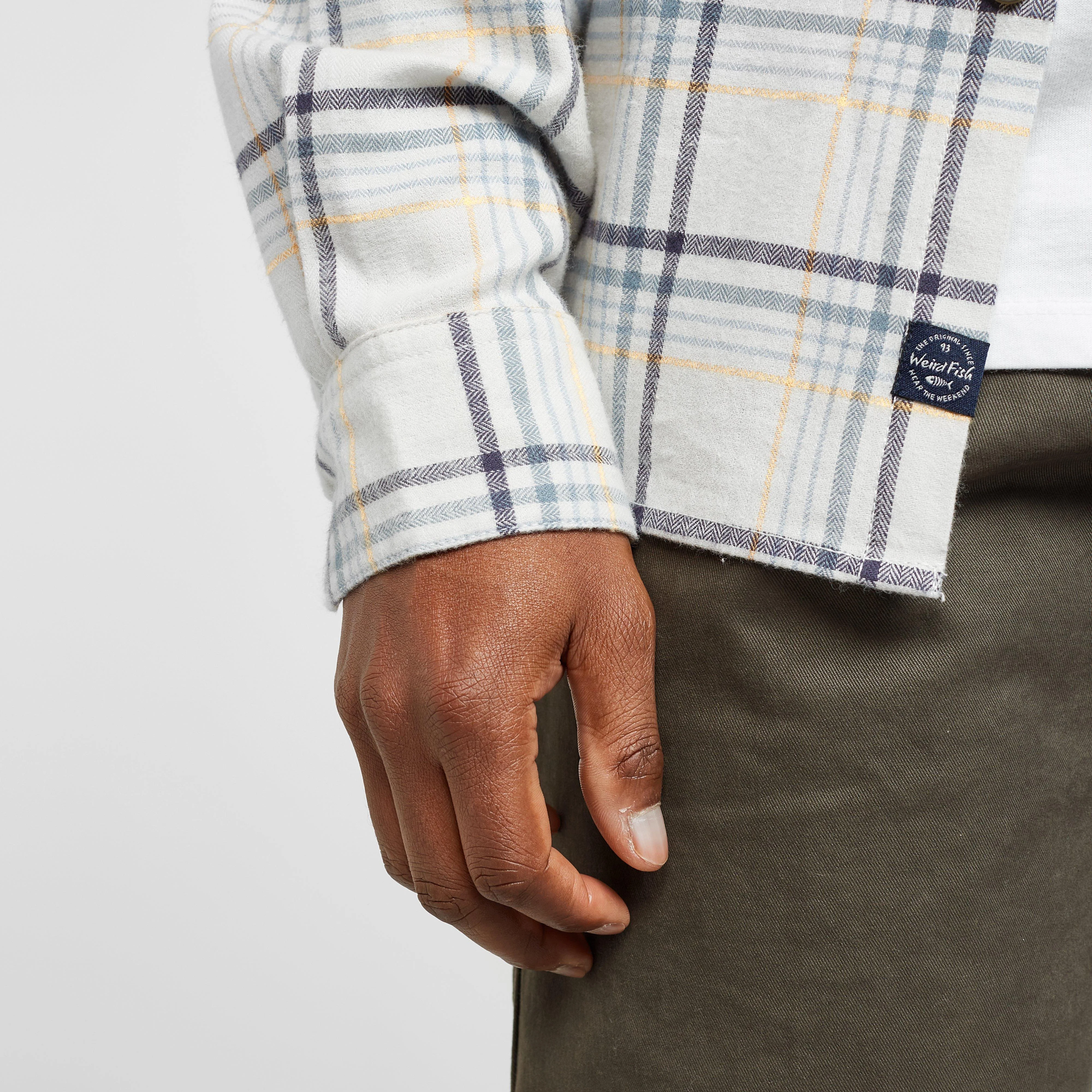 Men’s Beasley Organic Long Sleeve Check Shirt - Image 5