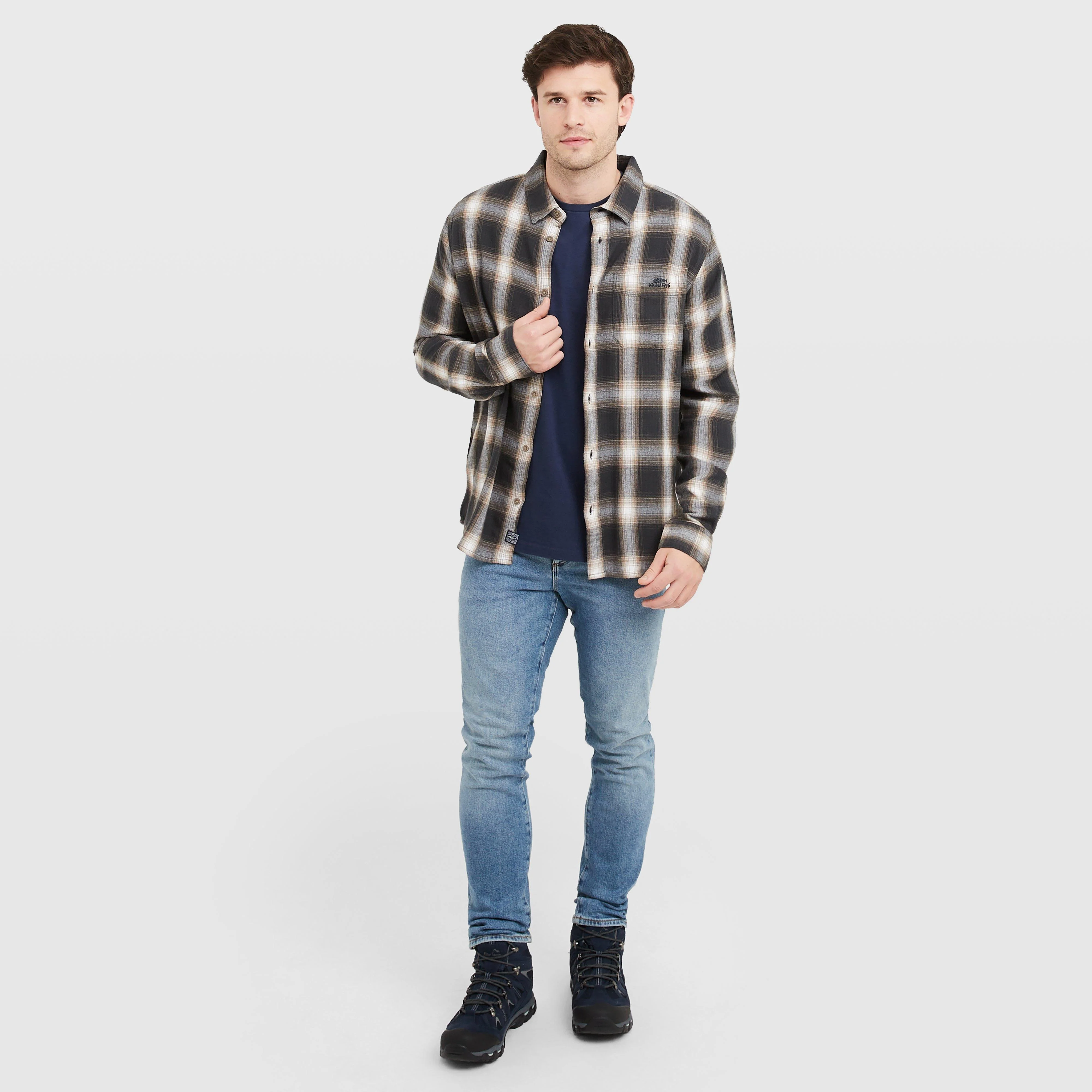 Men's Broxton Long Sleeve Check Shirt - Image 3