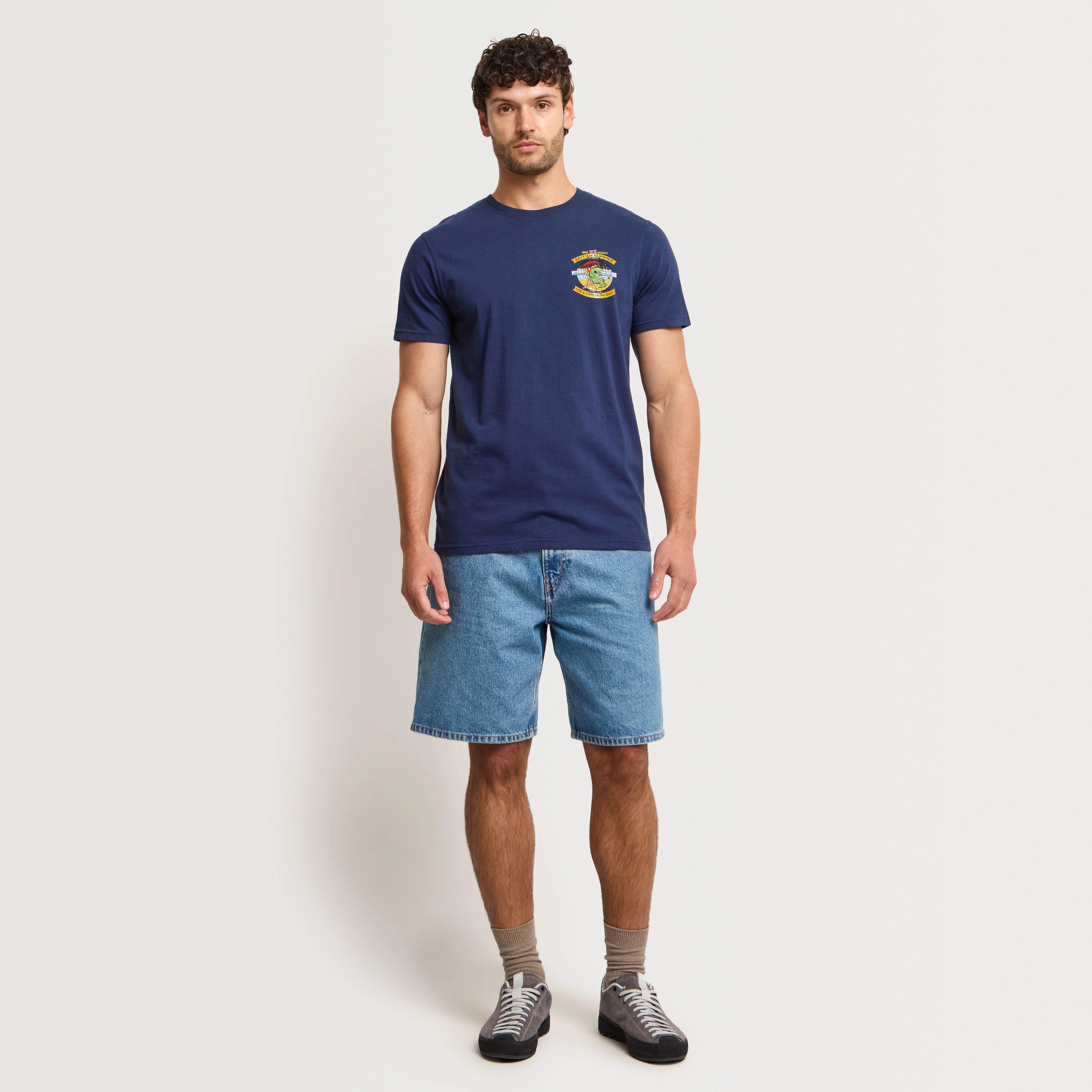 Men's Cod and Chips Back Print Artist T-Shirt - Image 3