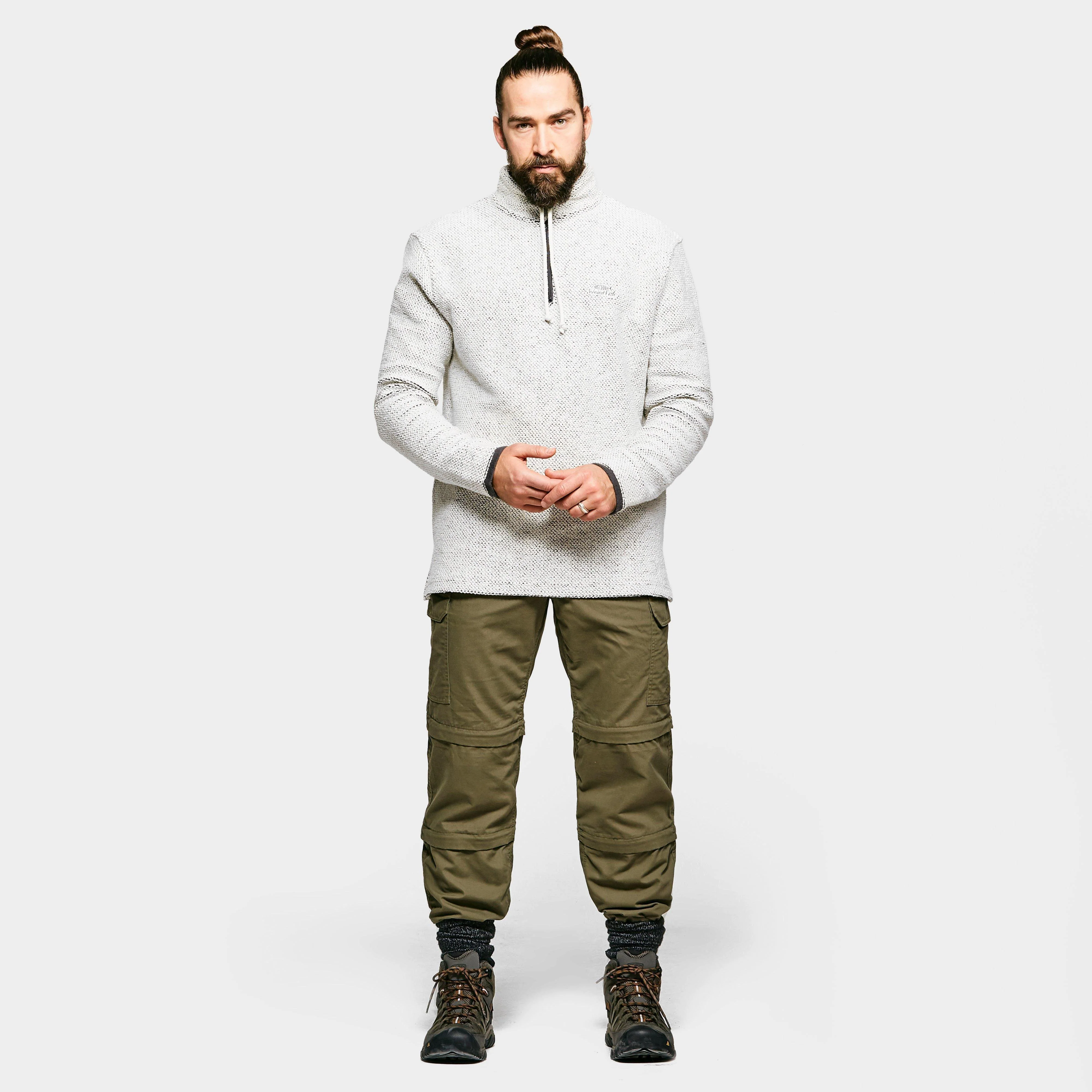 Men's Cruiser Quarter-Zip Classic Macaroni Sweatshirt - Image 3