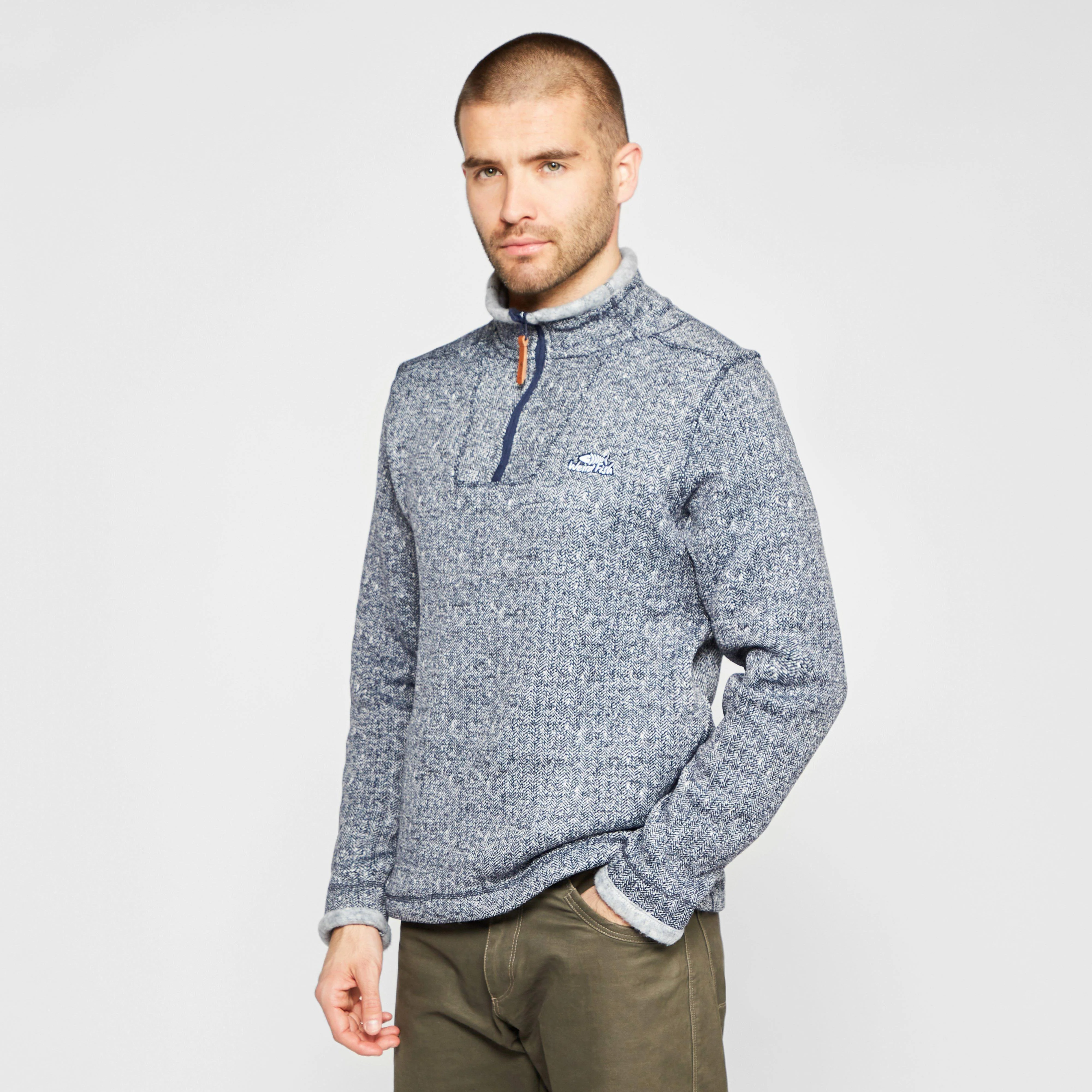 Men’s Dalby Herringbone Half Zip Fleece - Image 7