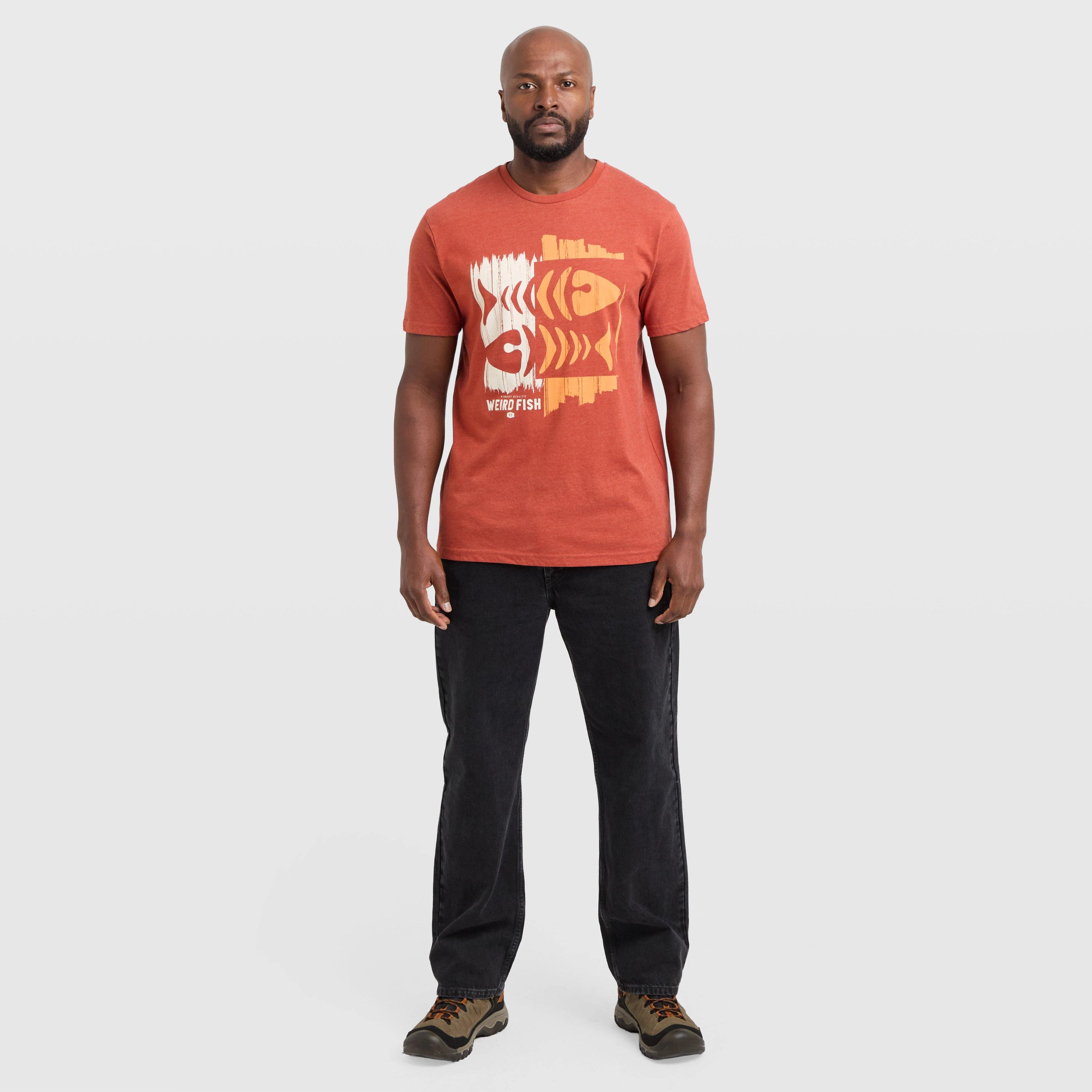 Men’s Double Fish Graphic T-Shirt - Image 3