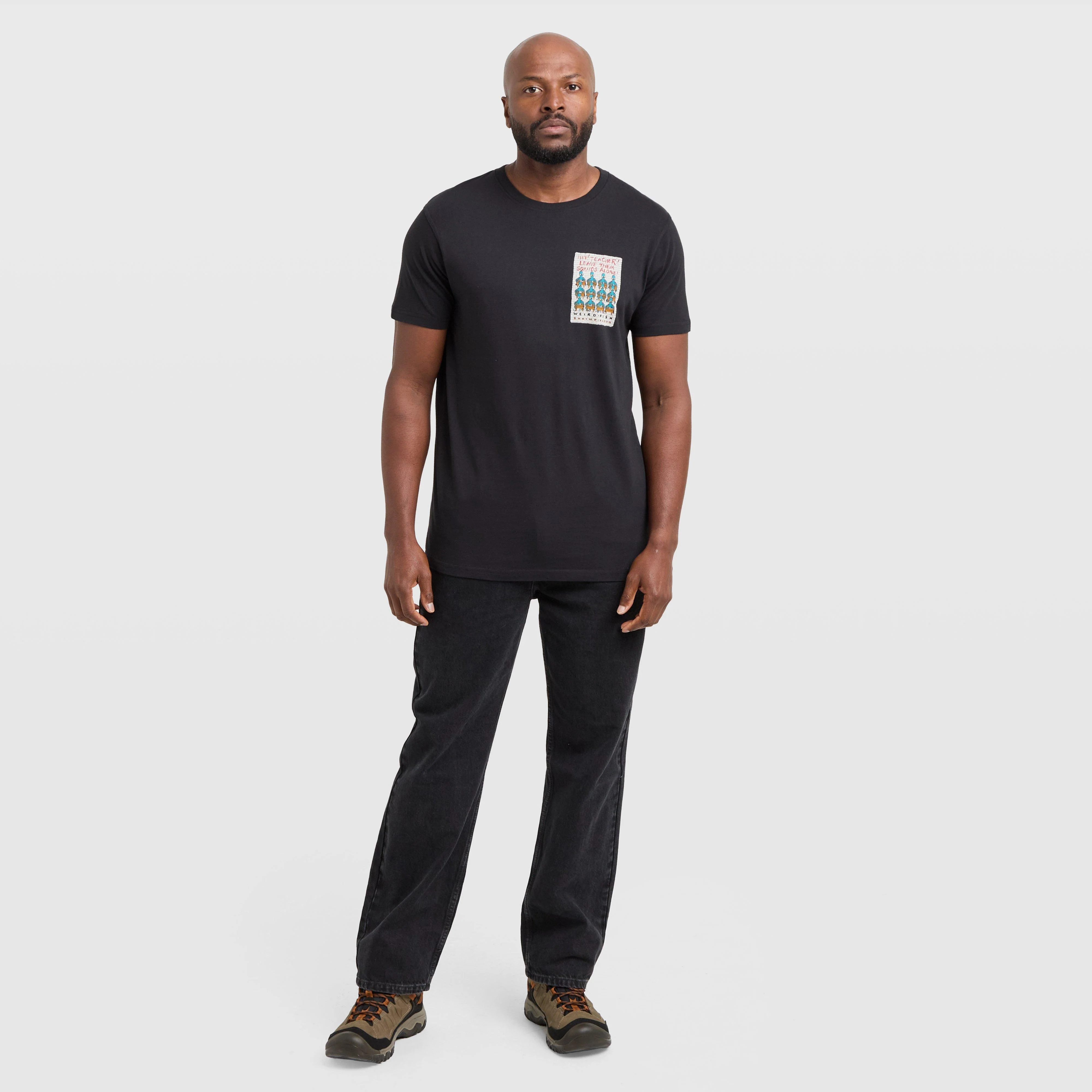 Men’s Hey Teacher Print T-Shirt - Image 3