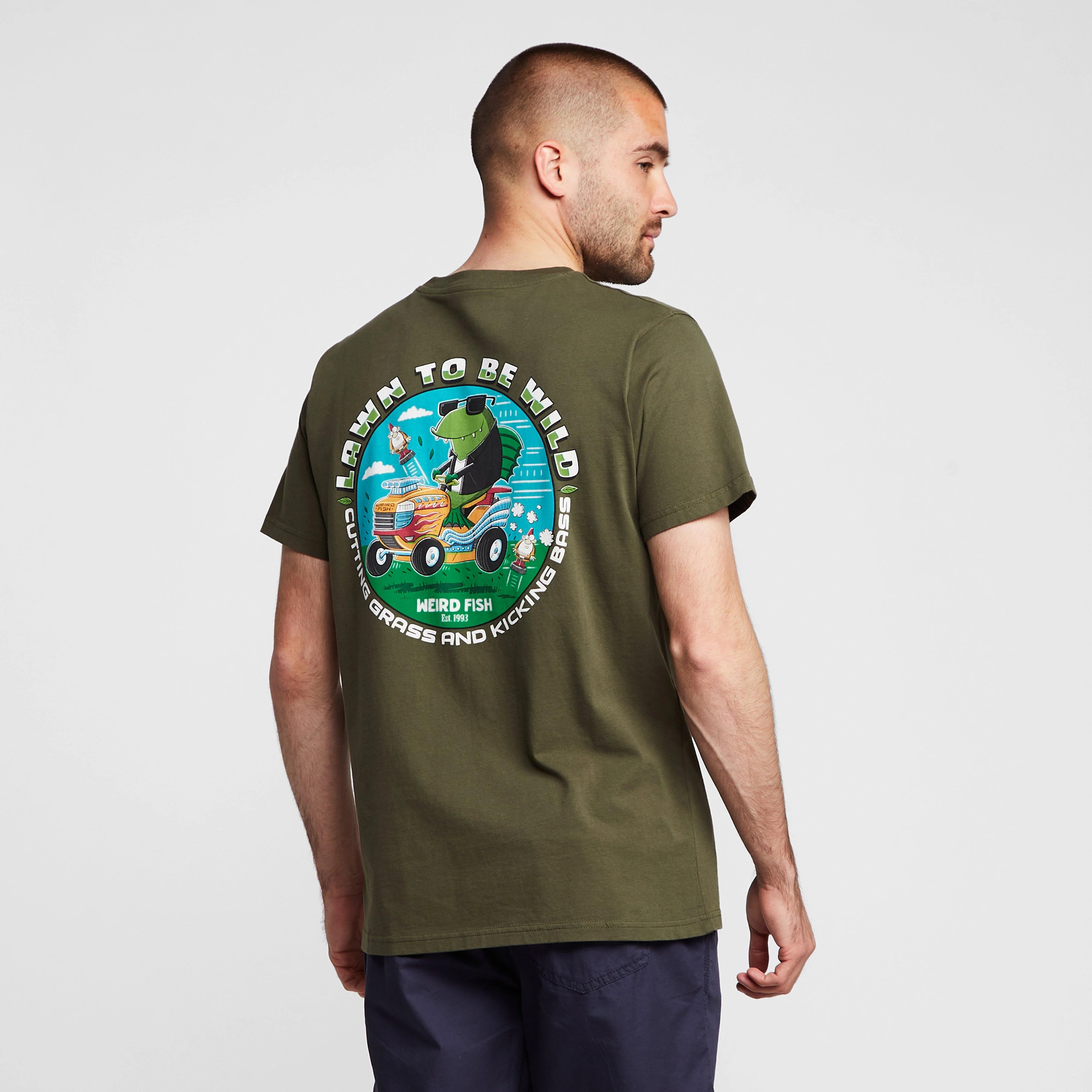 Men’s Lawn To Be Wild Organic T-Shirt - Image 2