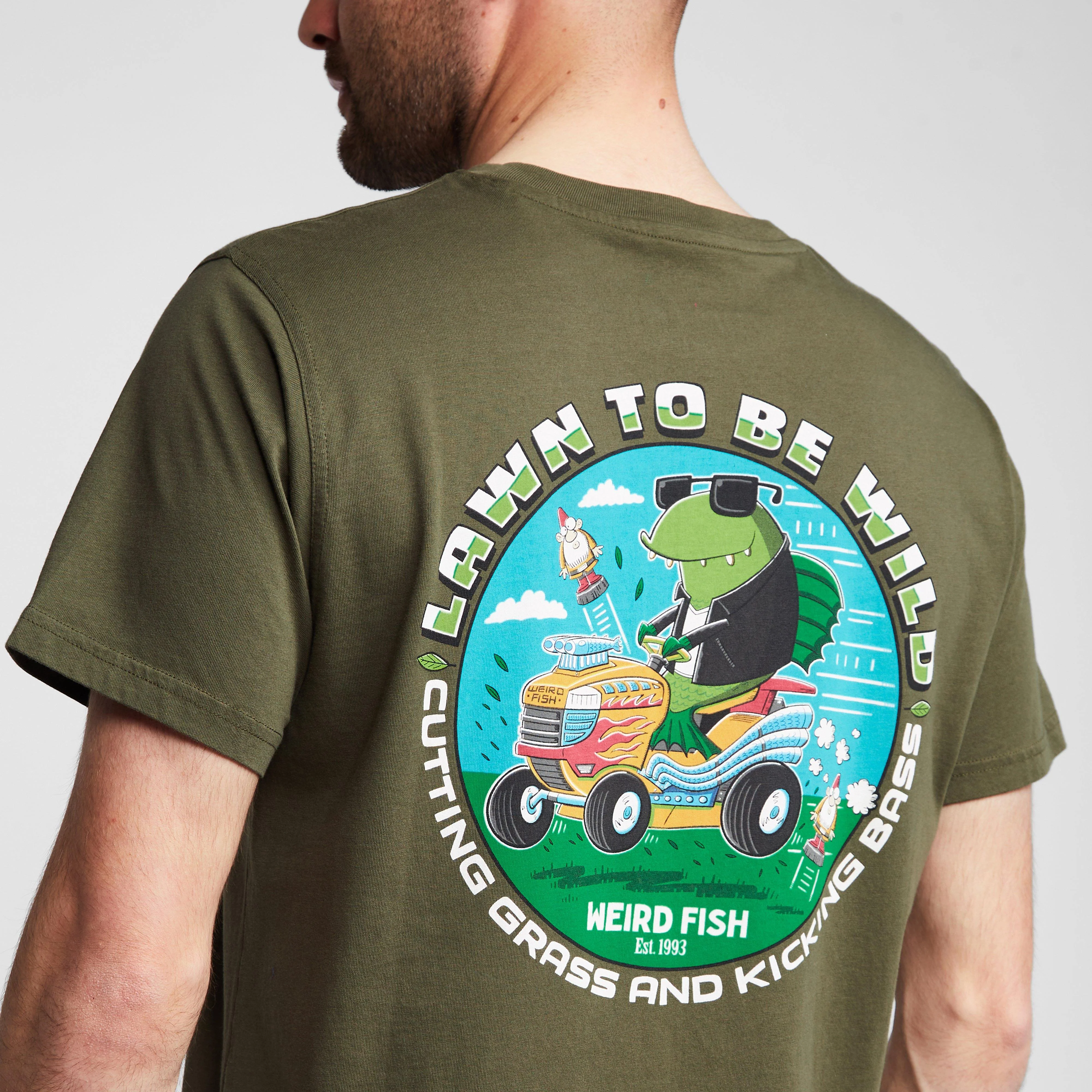 Men’s Lawn To Be Wild Organic T-Shirt - Image 5