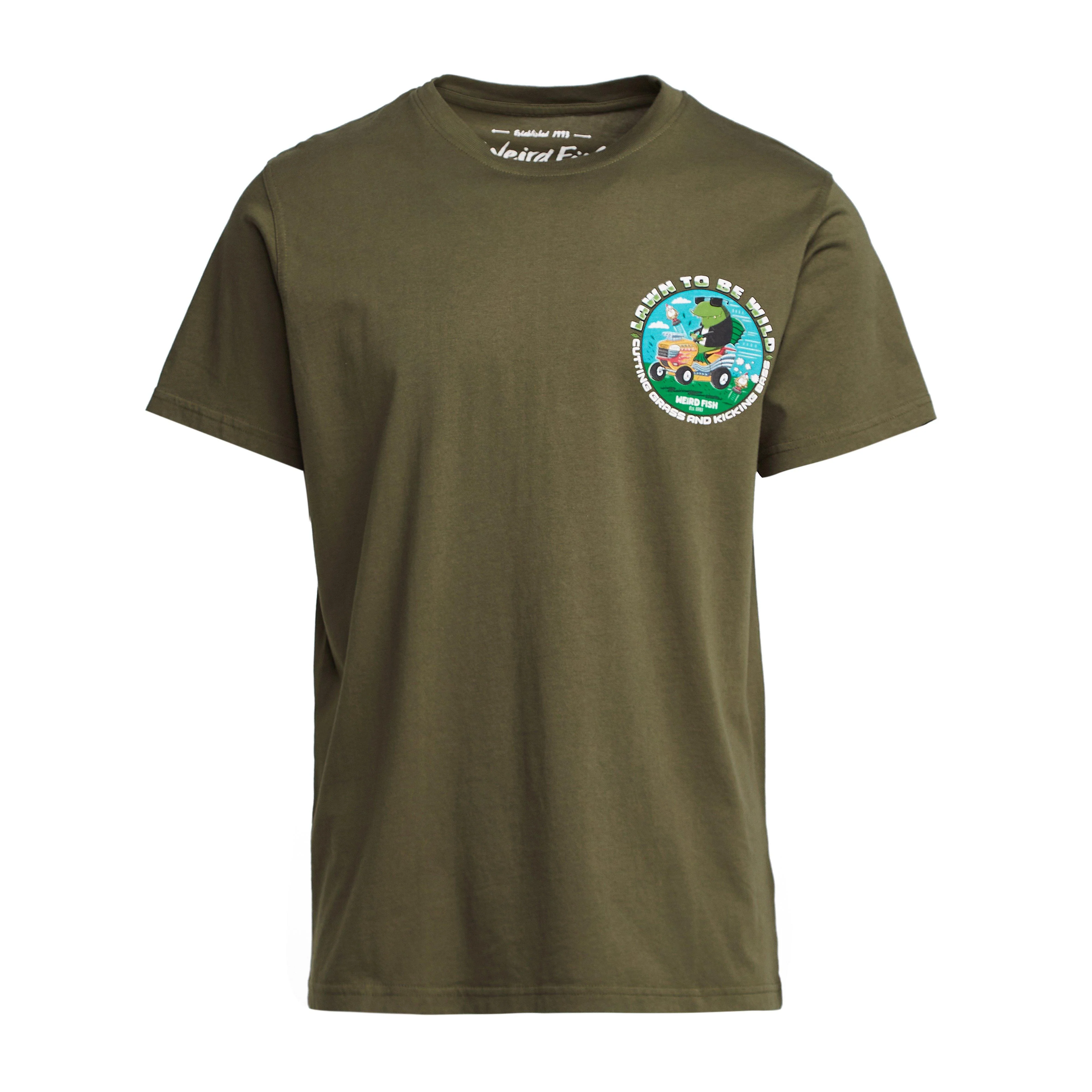 Men’s Lawn To Be Wild Organic T-Shirt - Image 6