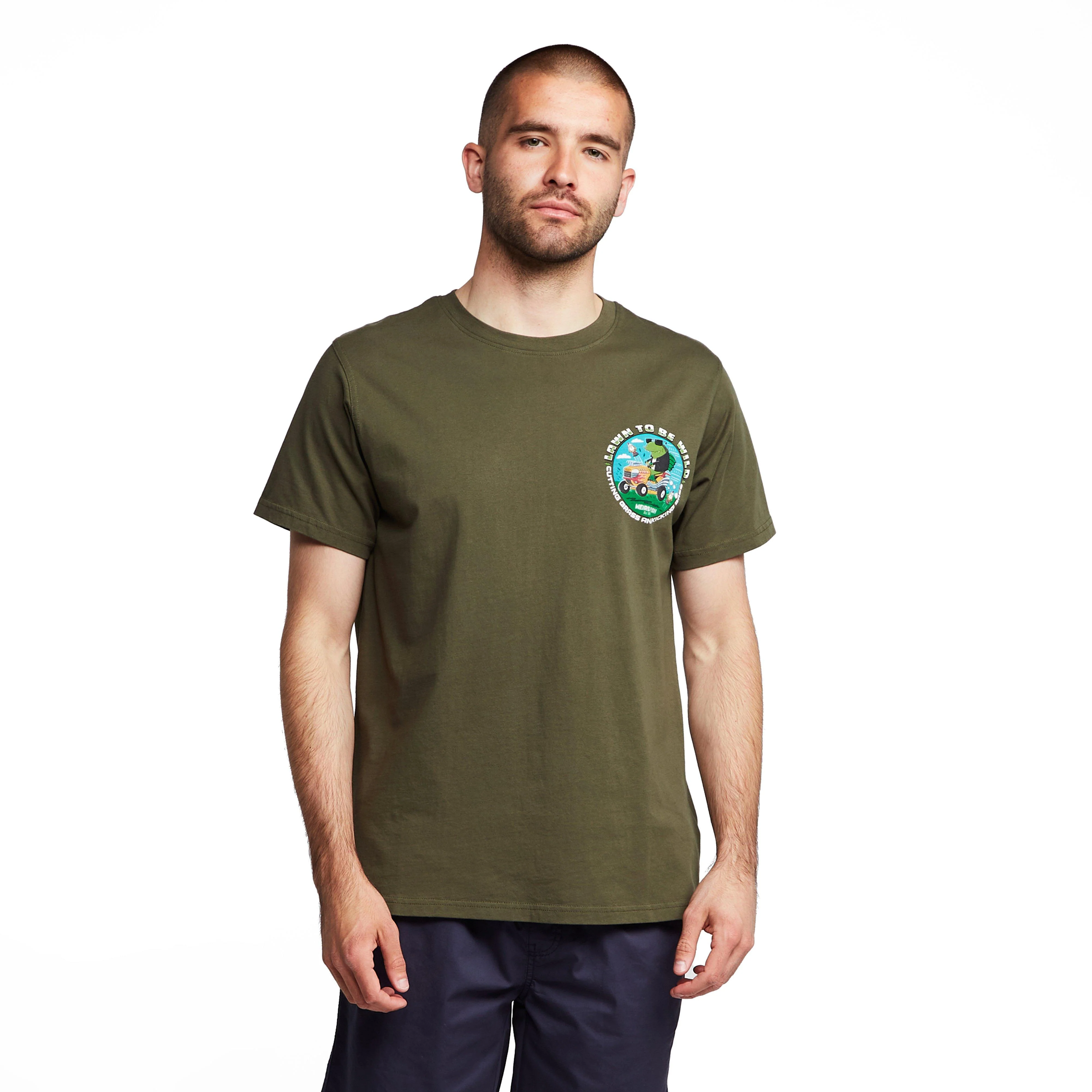 Men’s Lawn To Be Wild Organic T-Shirt - Image 7