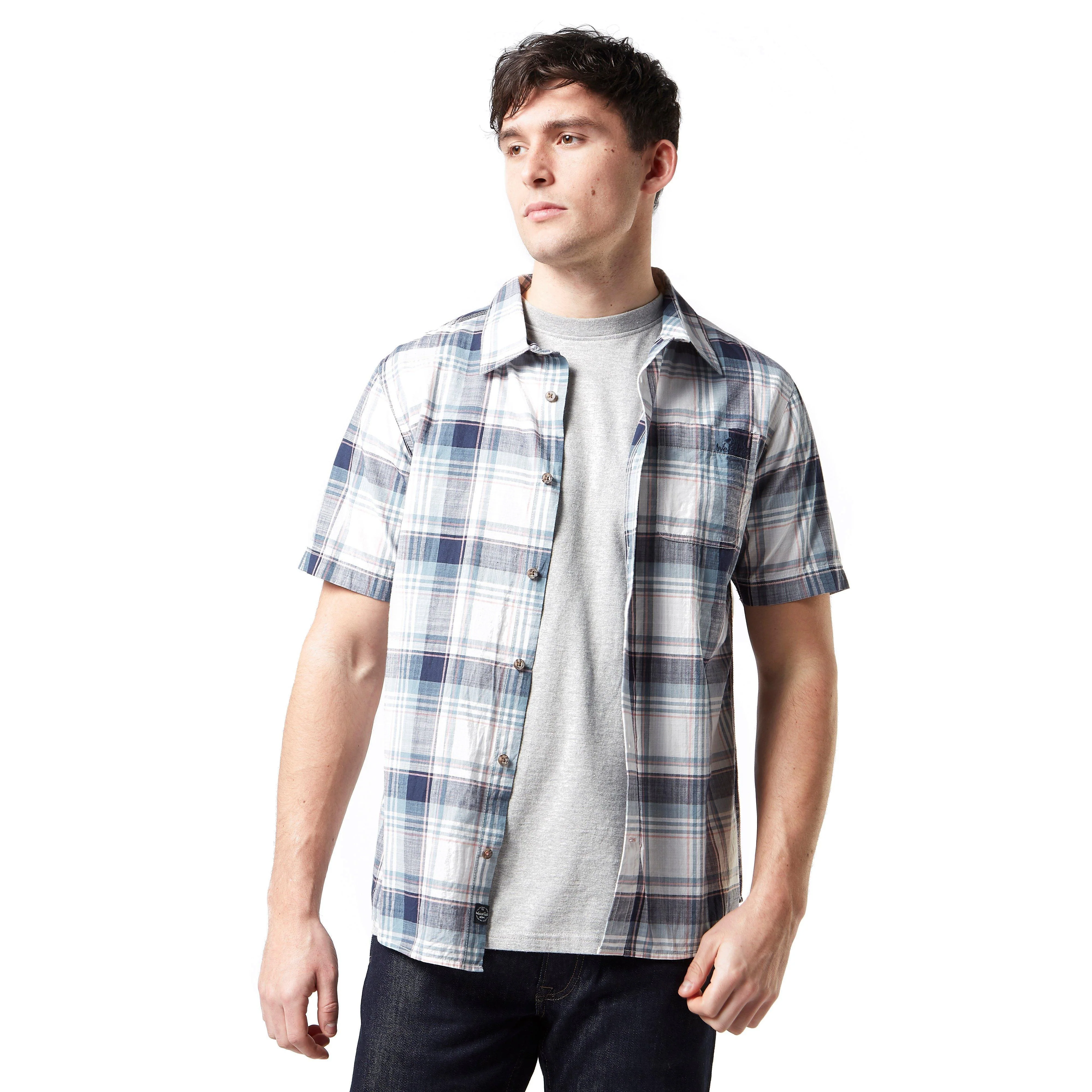 Men’s Modbury Short Sleeve Chequered Shirt - Image 3