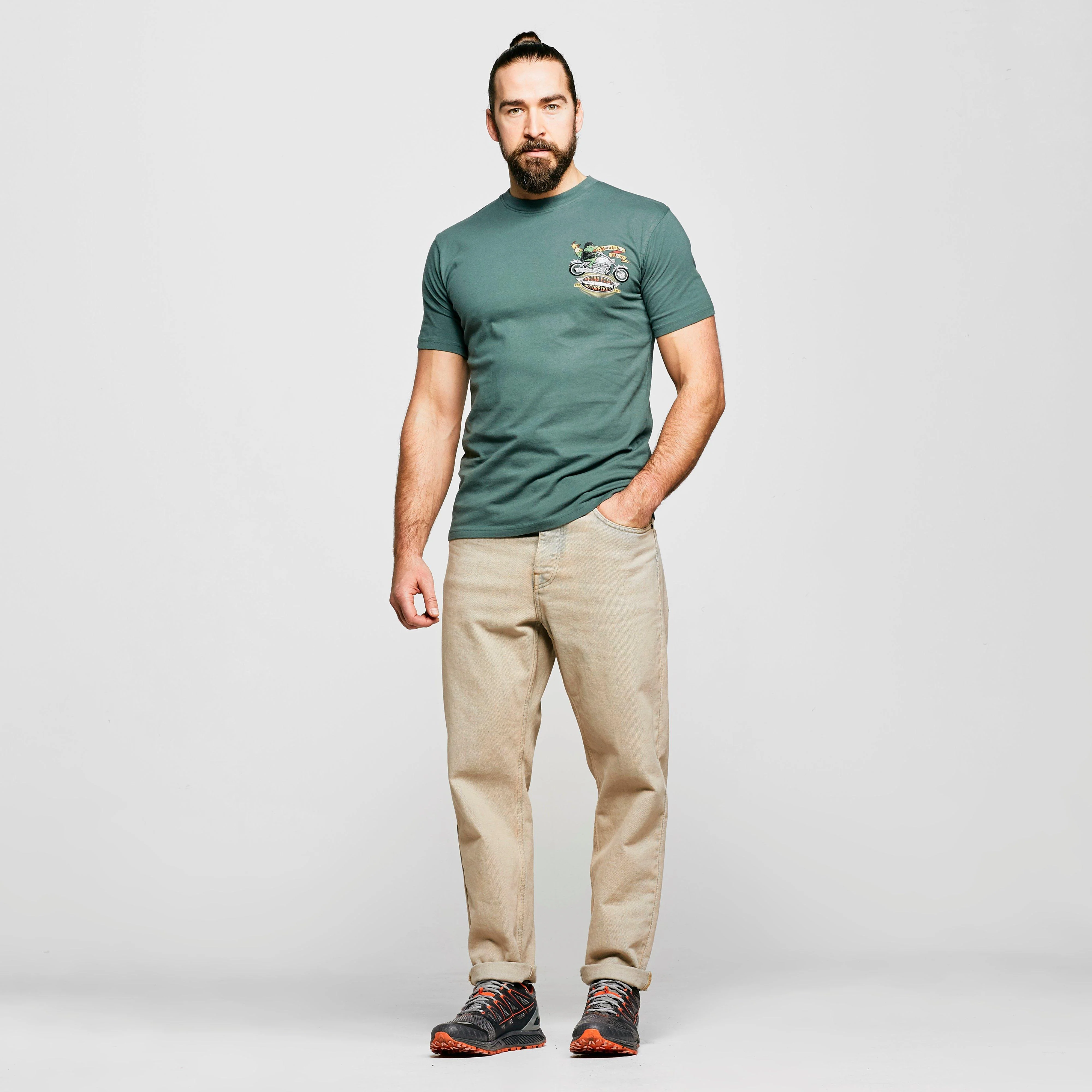 Mens' Motorcycle Frog Art T-shirt - Image 3