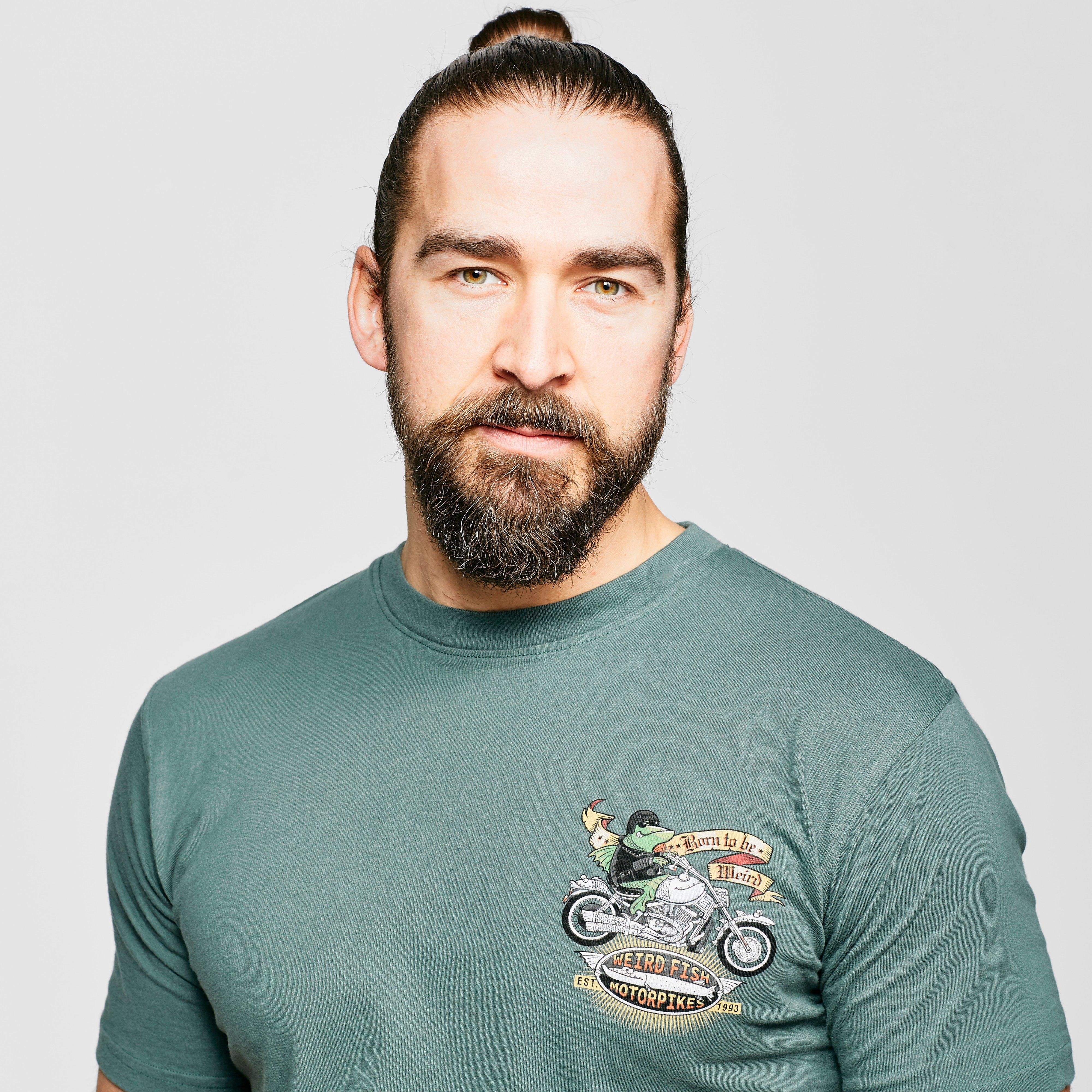 Mens' Motorcycle Frog Art T-shirt - Image 4