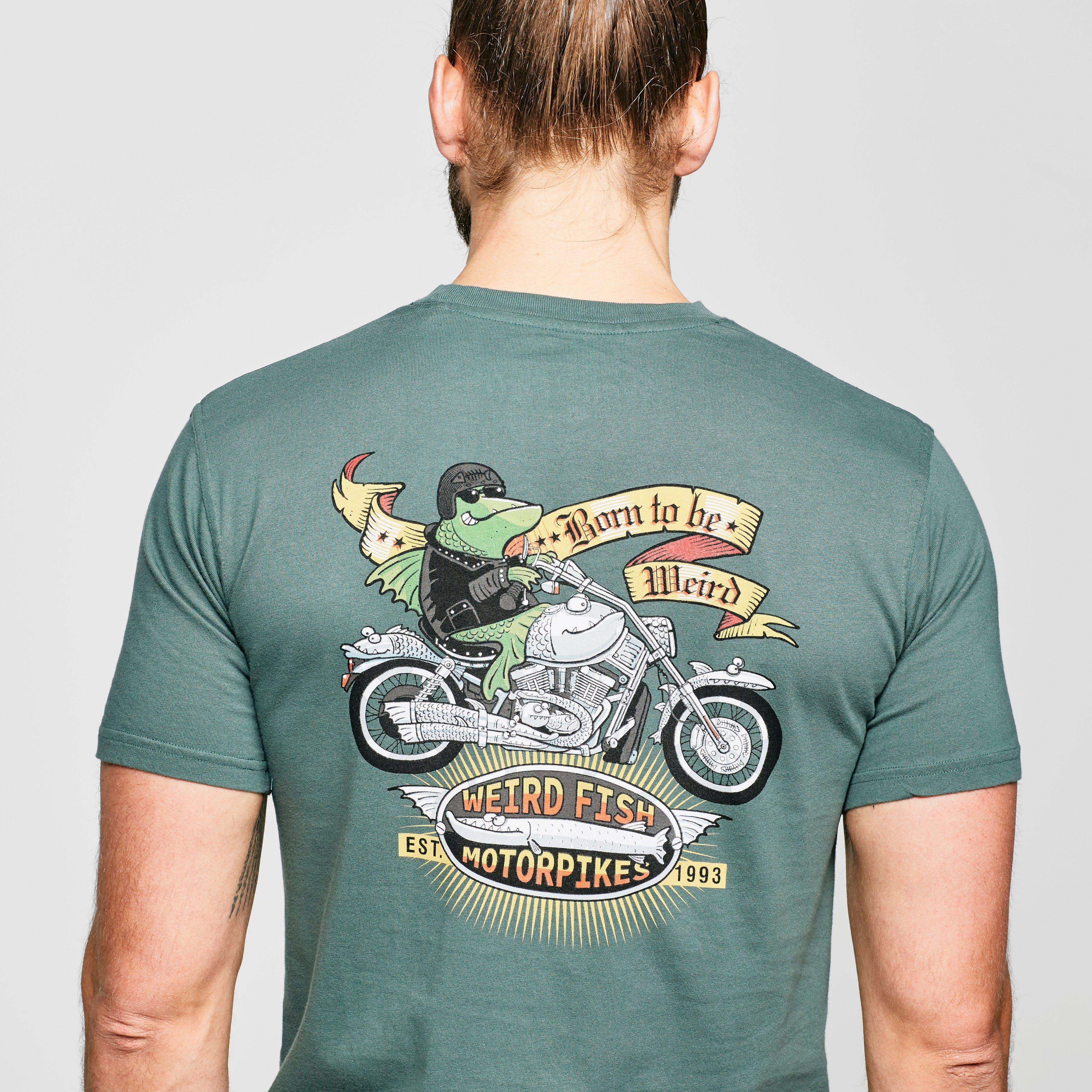 Mens' Motorcycle Frog Art T-shirt - Image 5