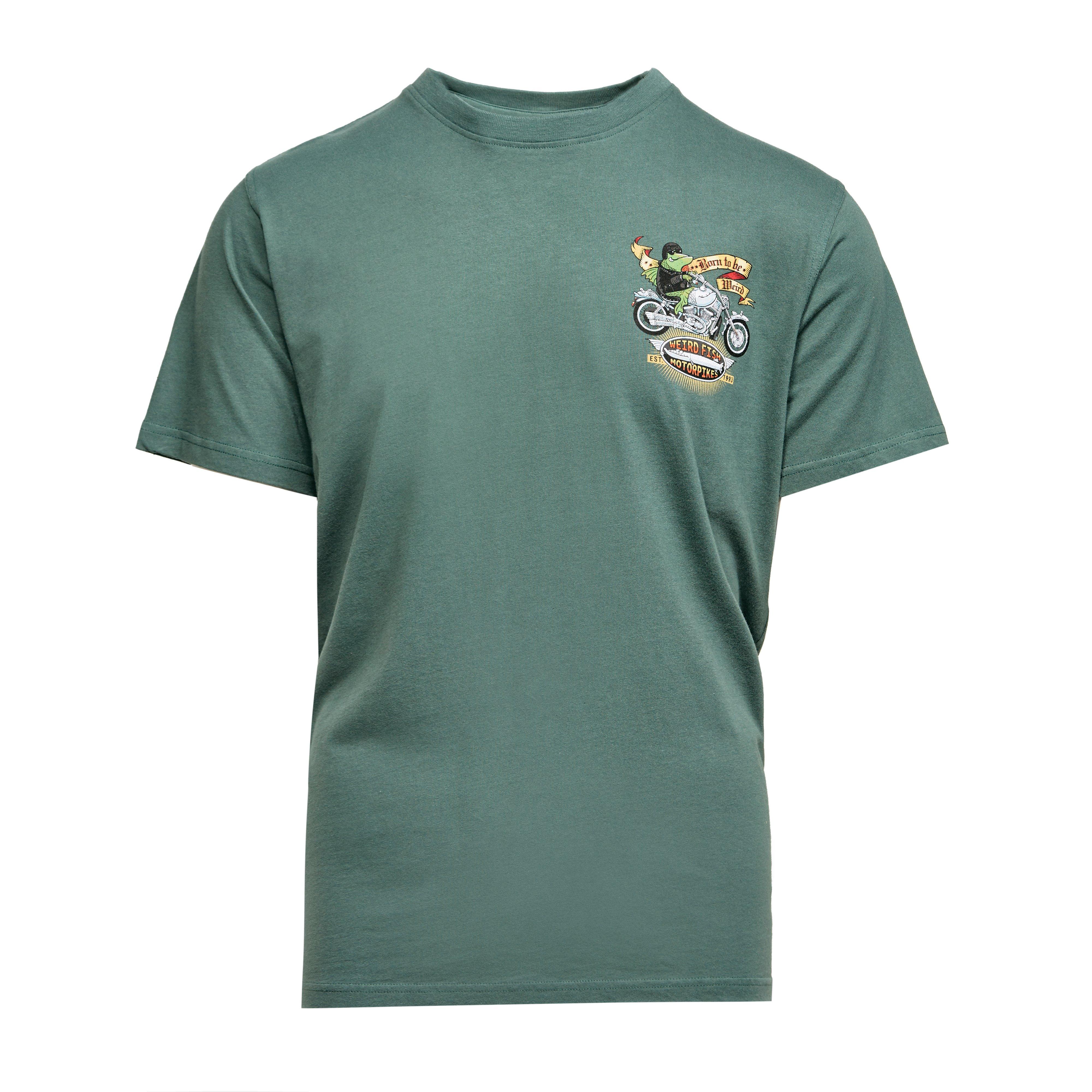 Mens' Motorcycle Frog Art T-shirt - Image 6