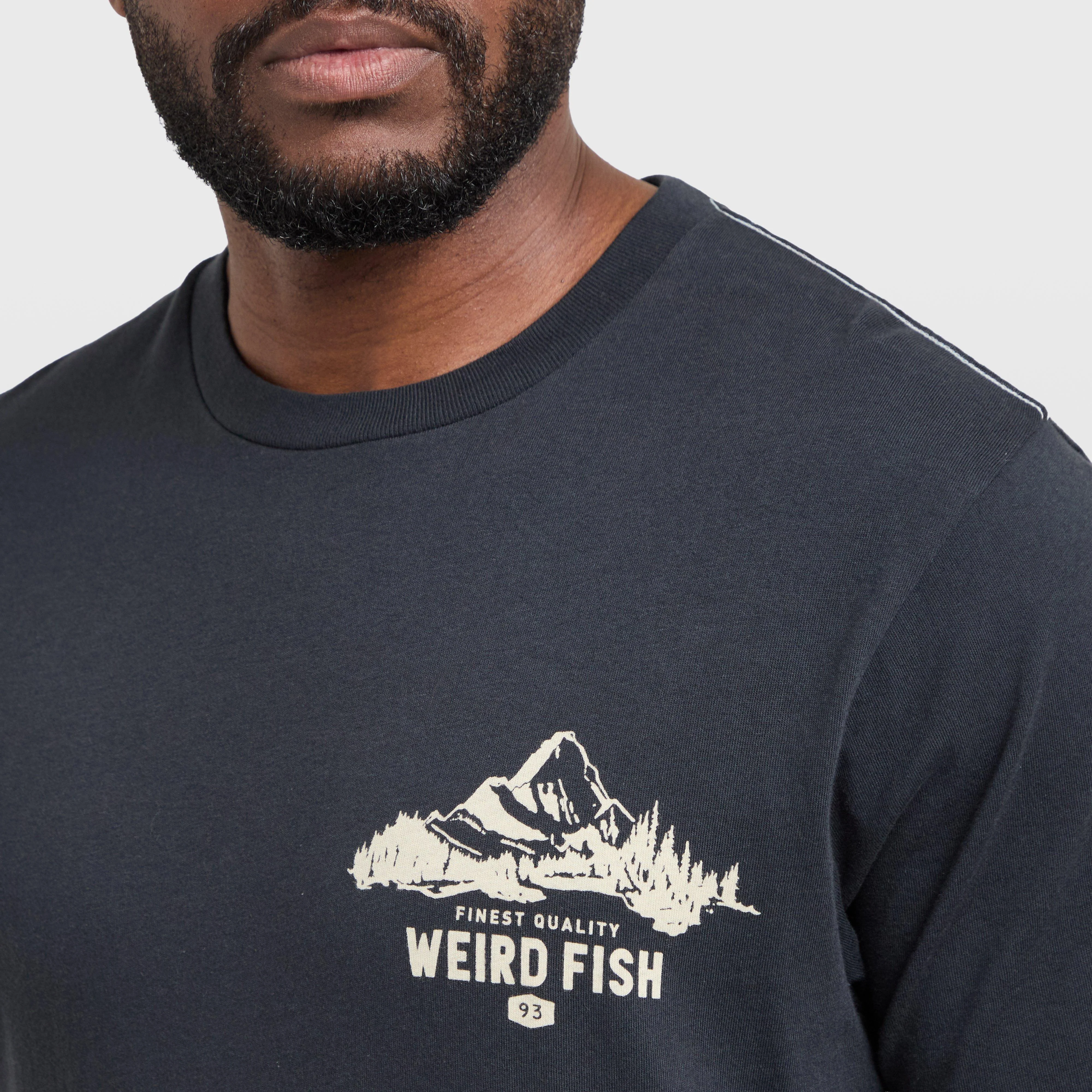 Men's Mountain Valley Back Print Graphic T-shirt - Image 4