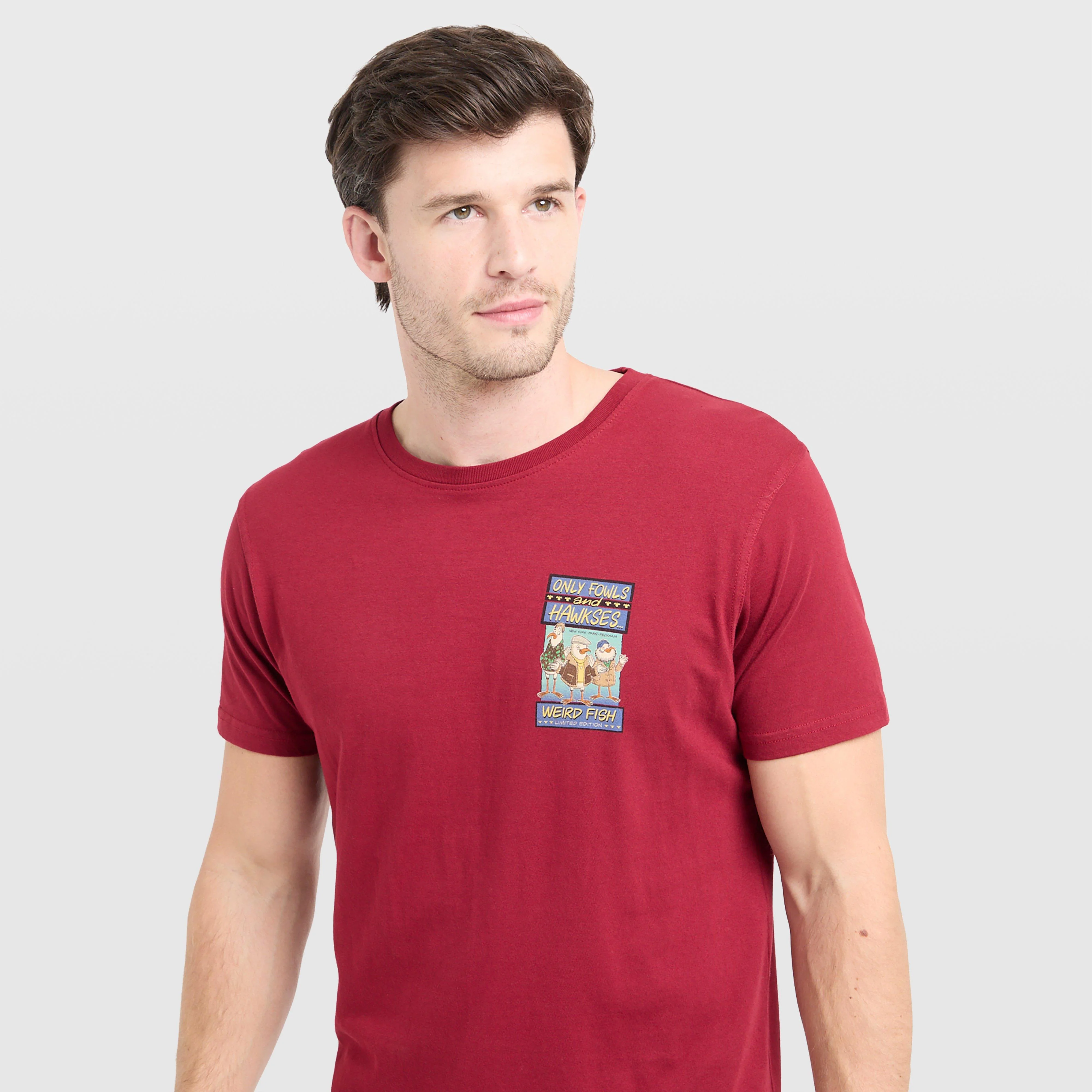 Men’s Only Fowls and Hawkses Artist T-Shirt - Image 4